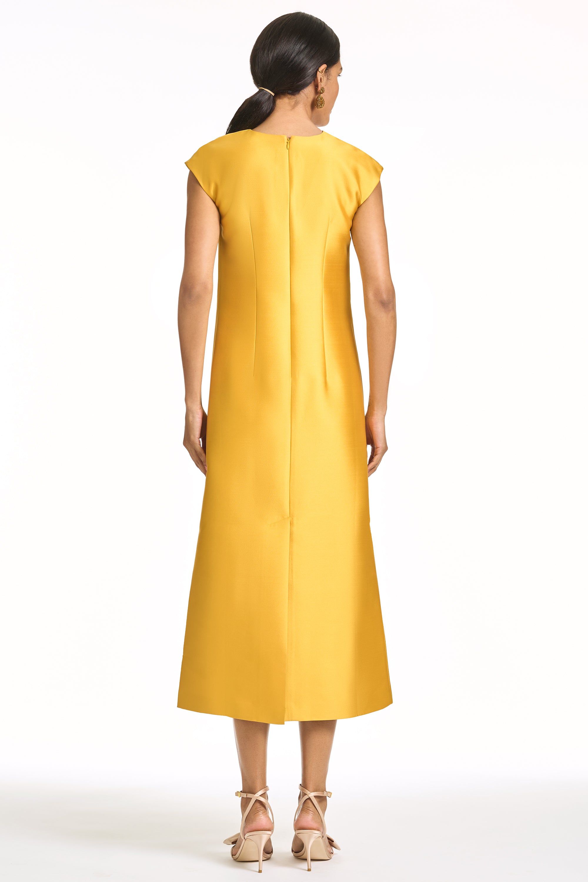 GWENDOLYN GOWN - SAFFRON