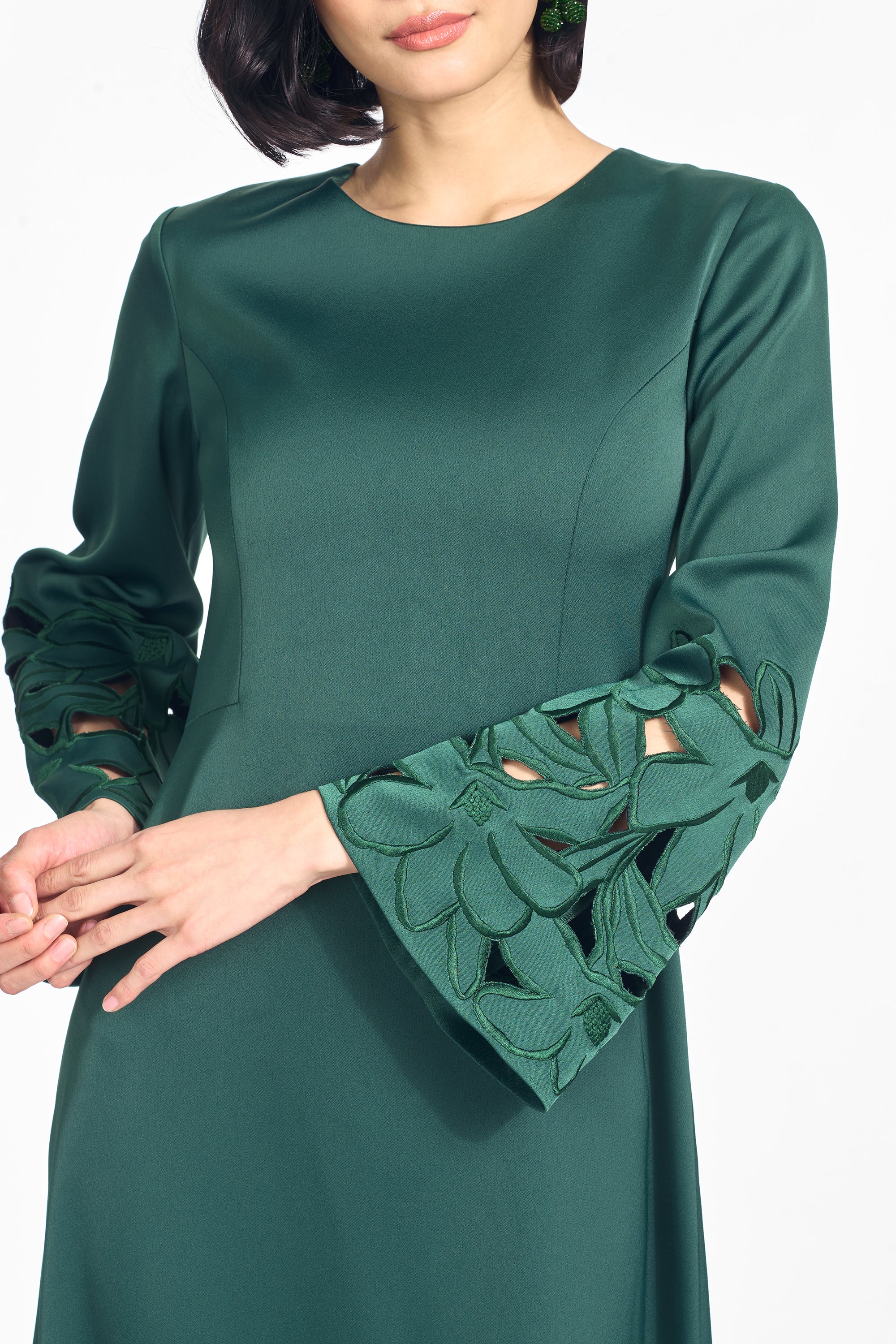 Jules dress loden