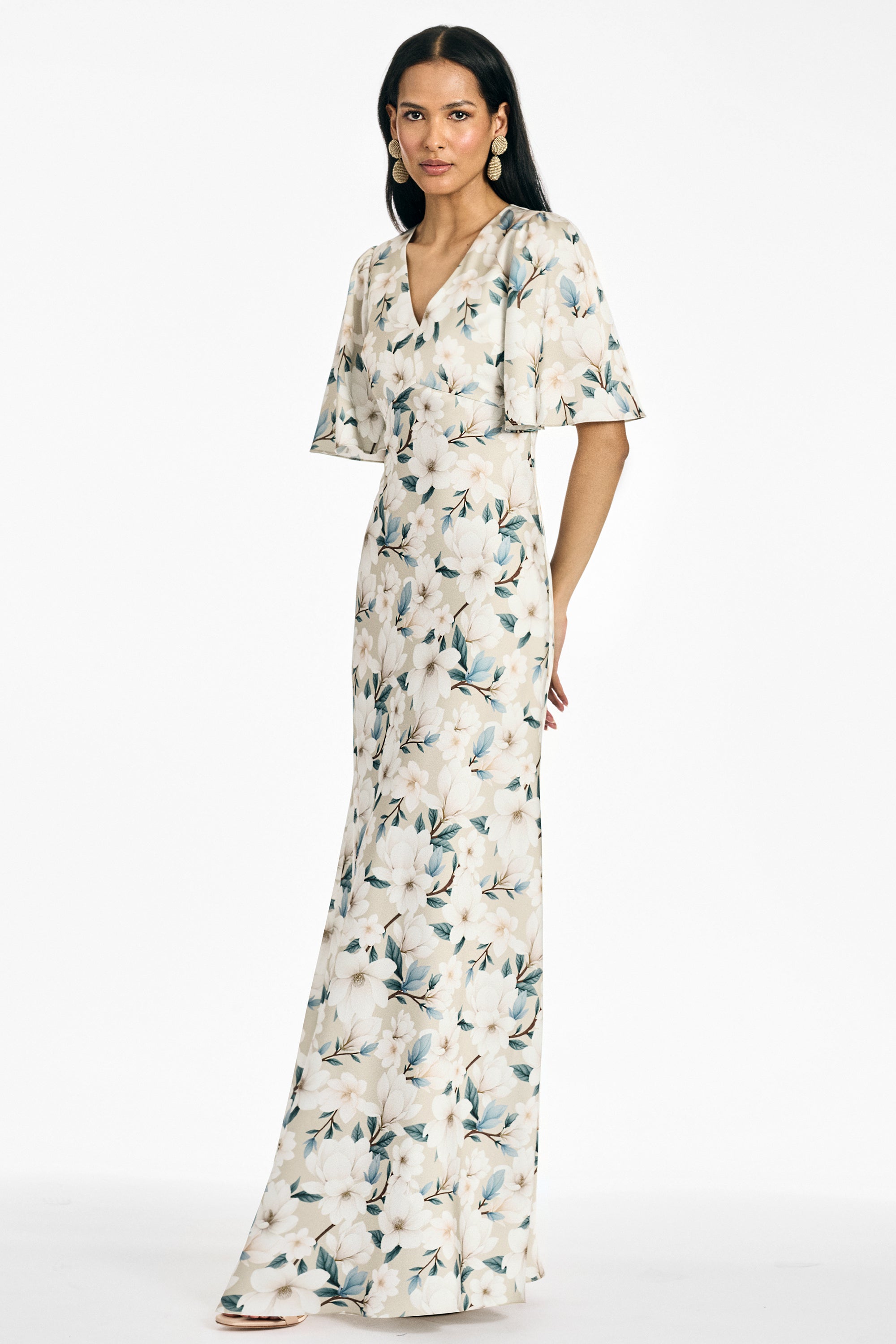 MAE GOWN - CHAMPAGNE MAGNOLIA