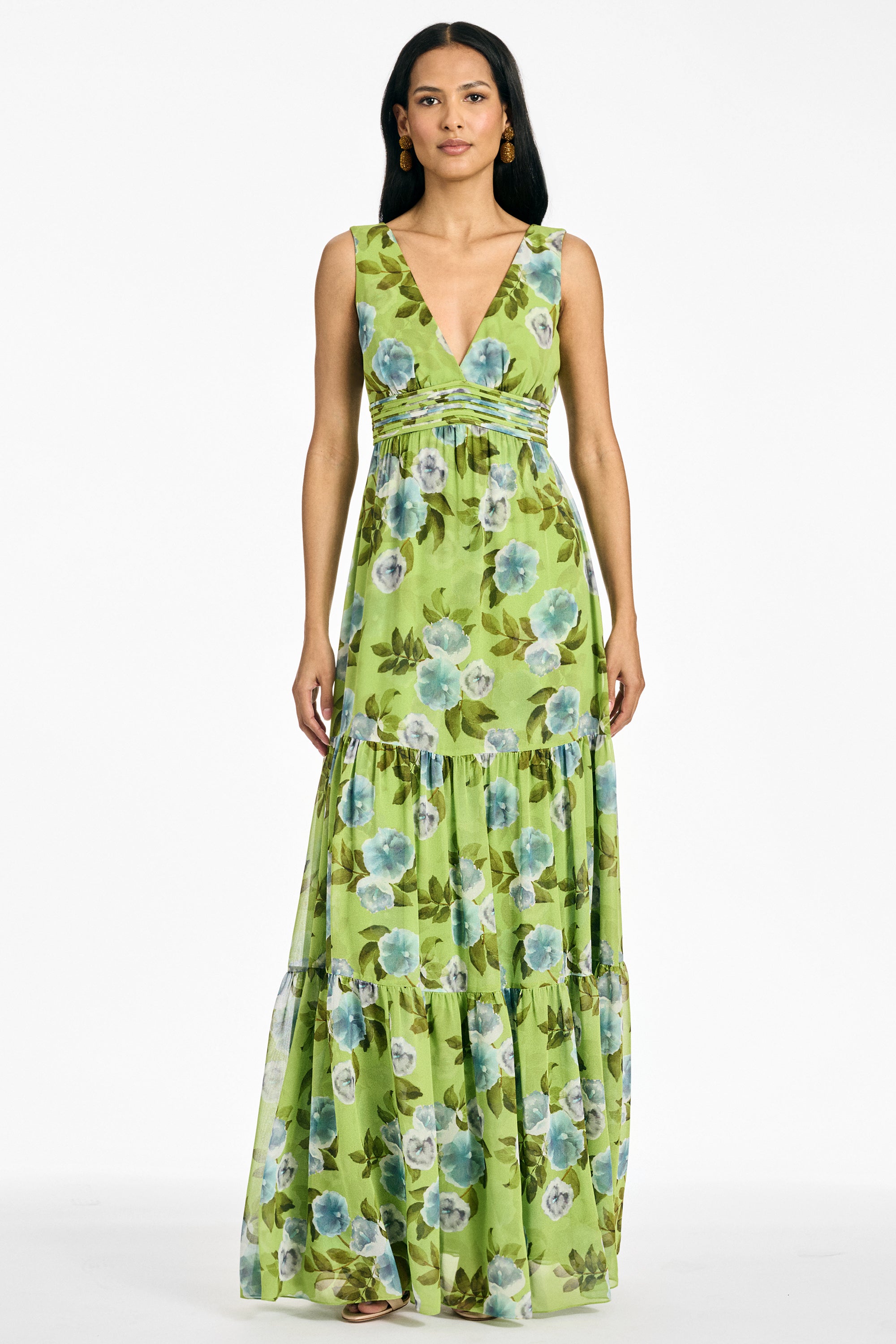 EMILIE GOWN - CITRUS MORNING GLORY