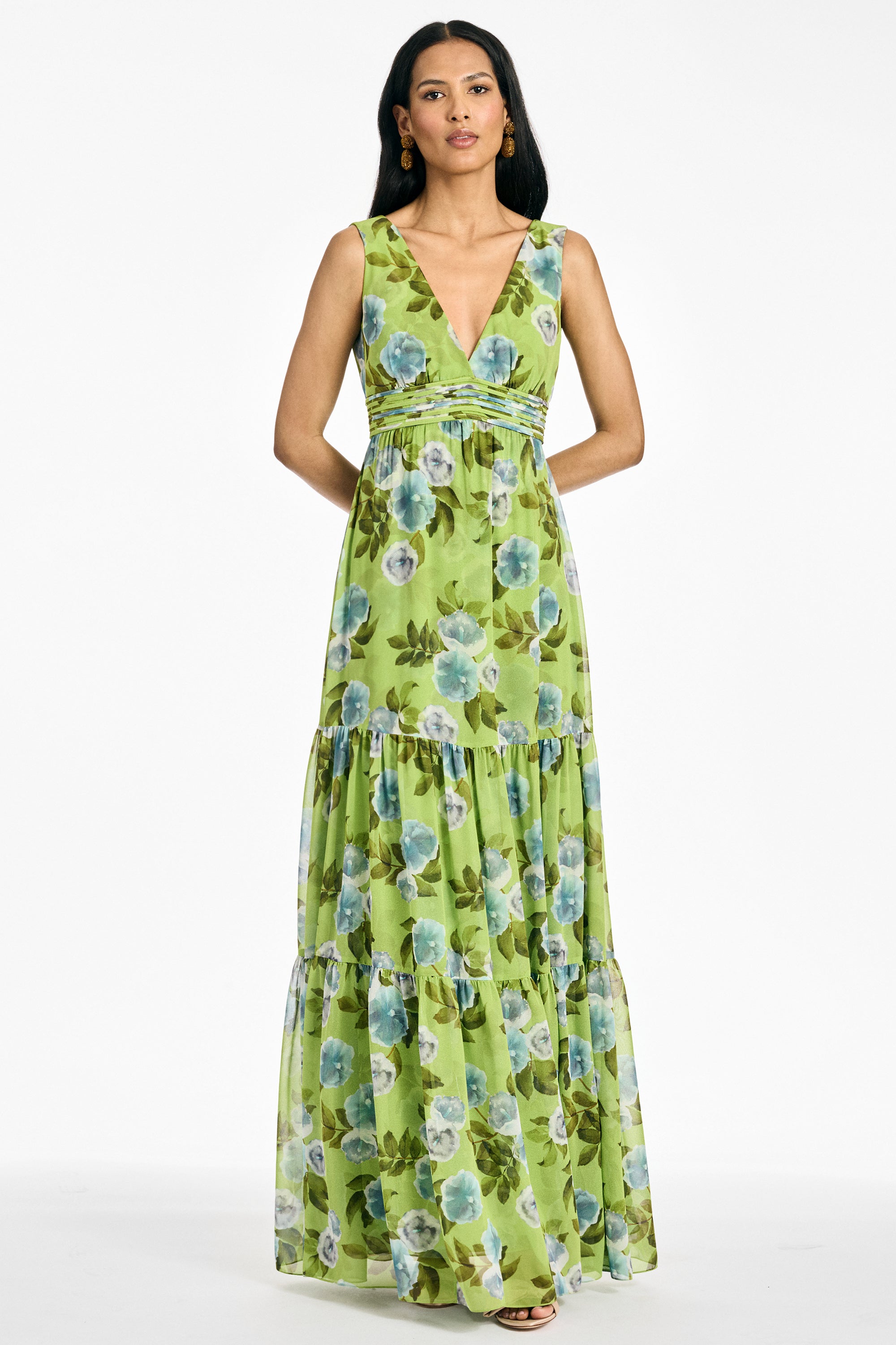 EMILIE GOWN - CITRUS MORNING GLORY