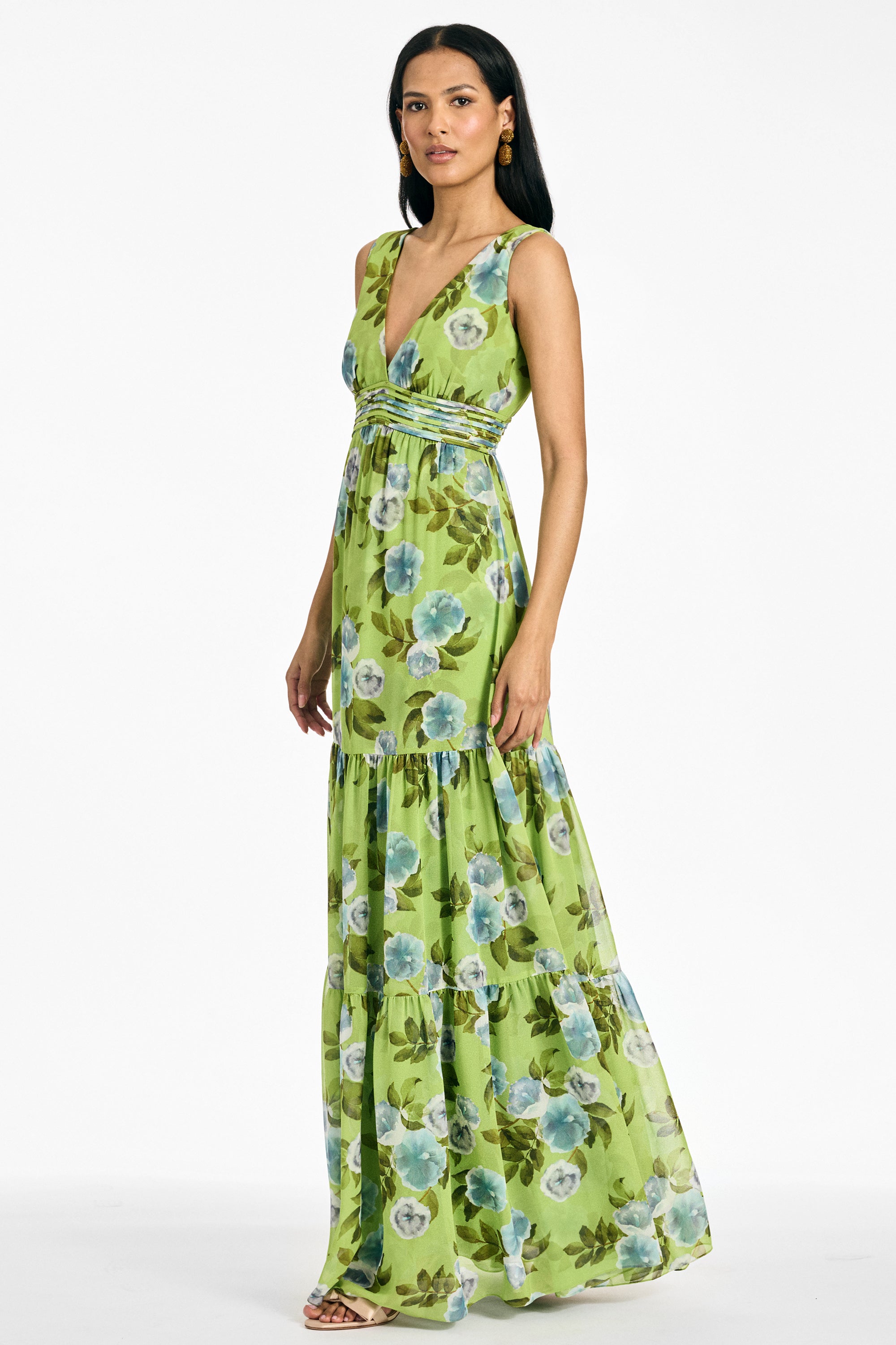 EMILIE GOWN - CITRUS MORNING GLORY