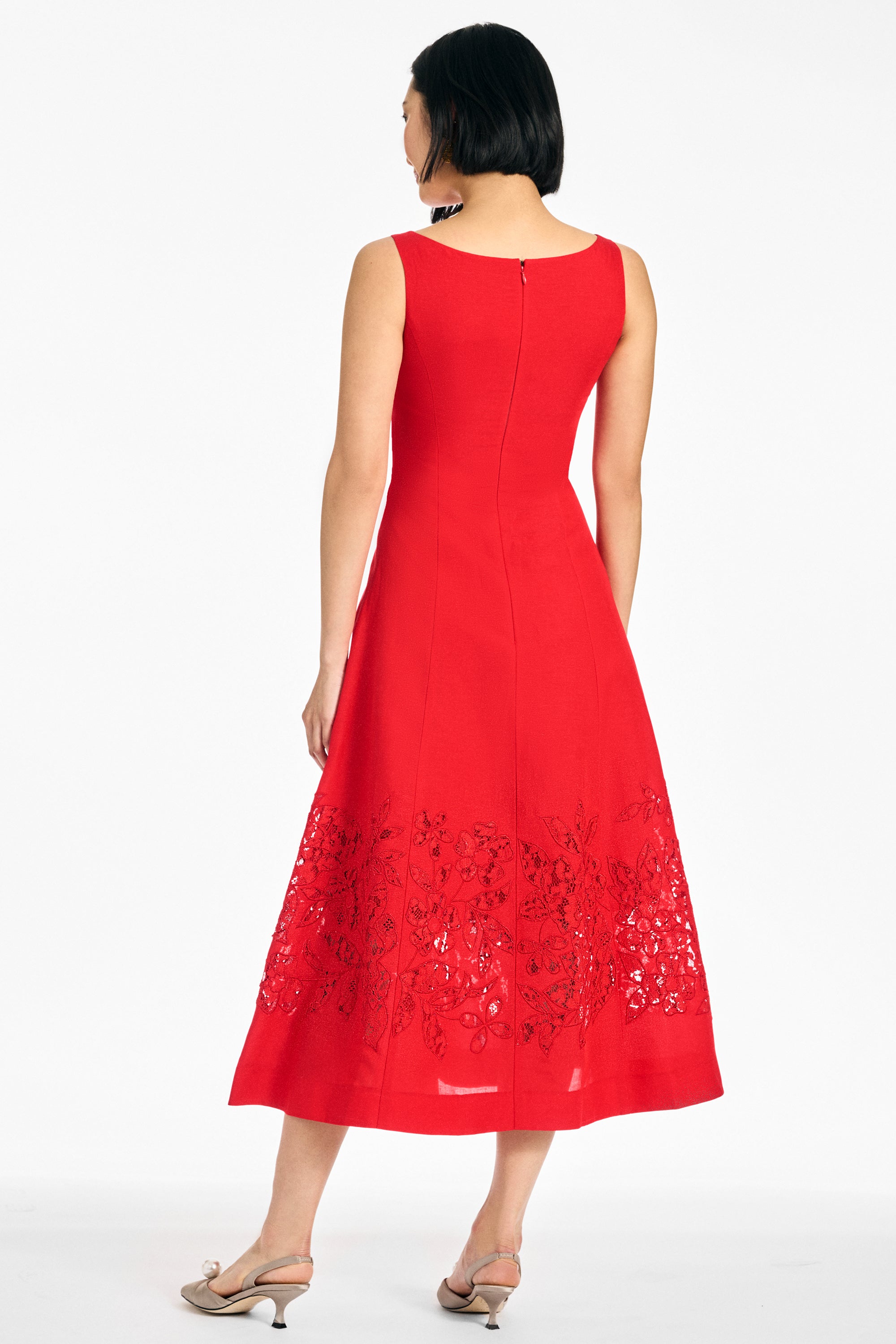 BRITTANY DRESS - CHERRY