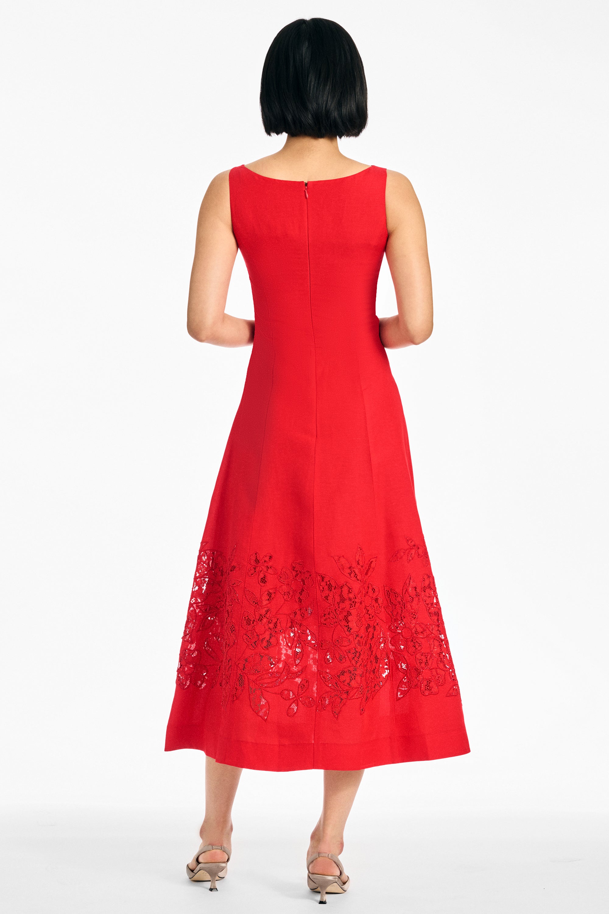 BRITTANY DRESS - CHERRY