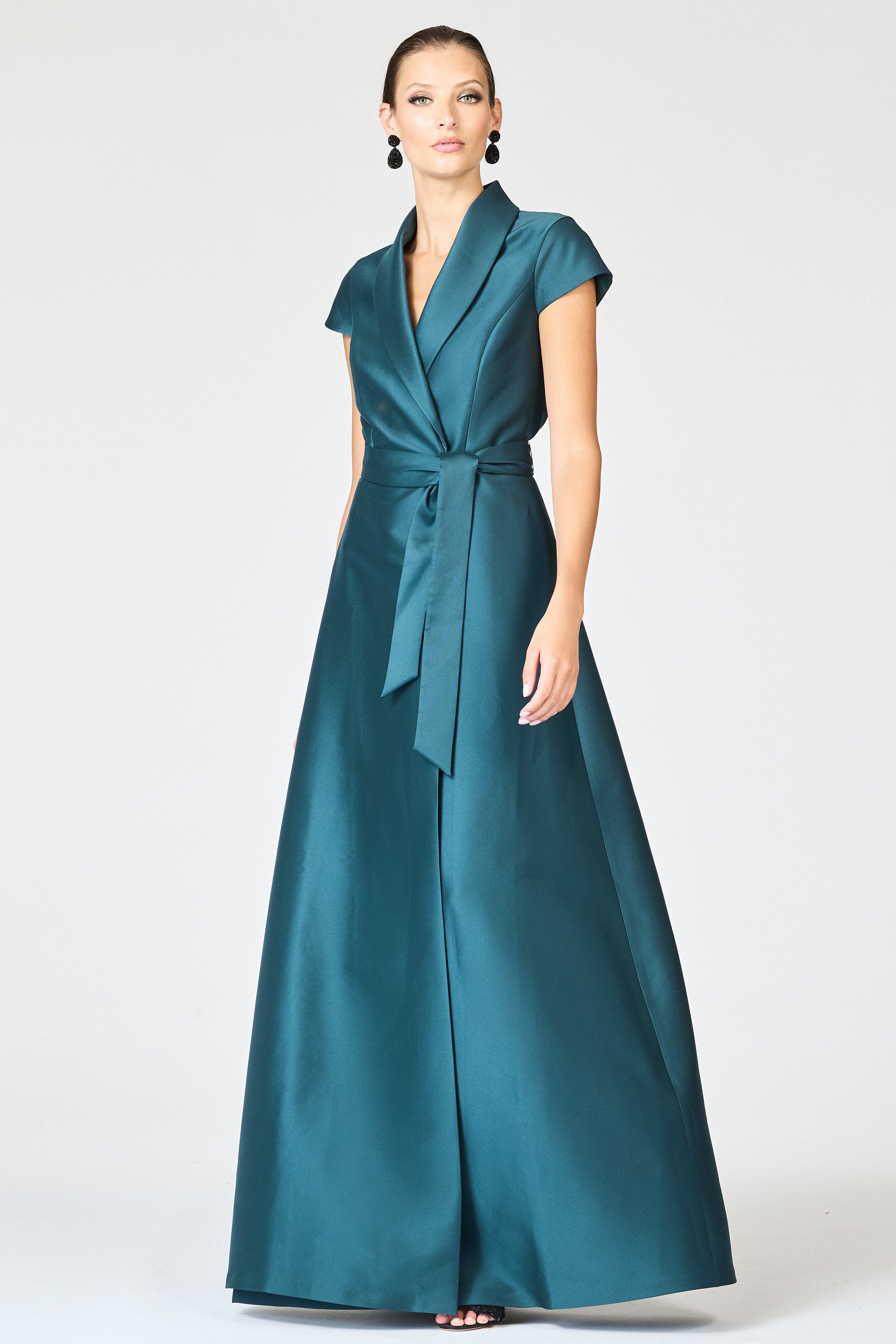 ETIENNE GOWN - FOREST GREEN