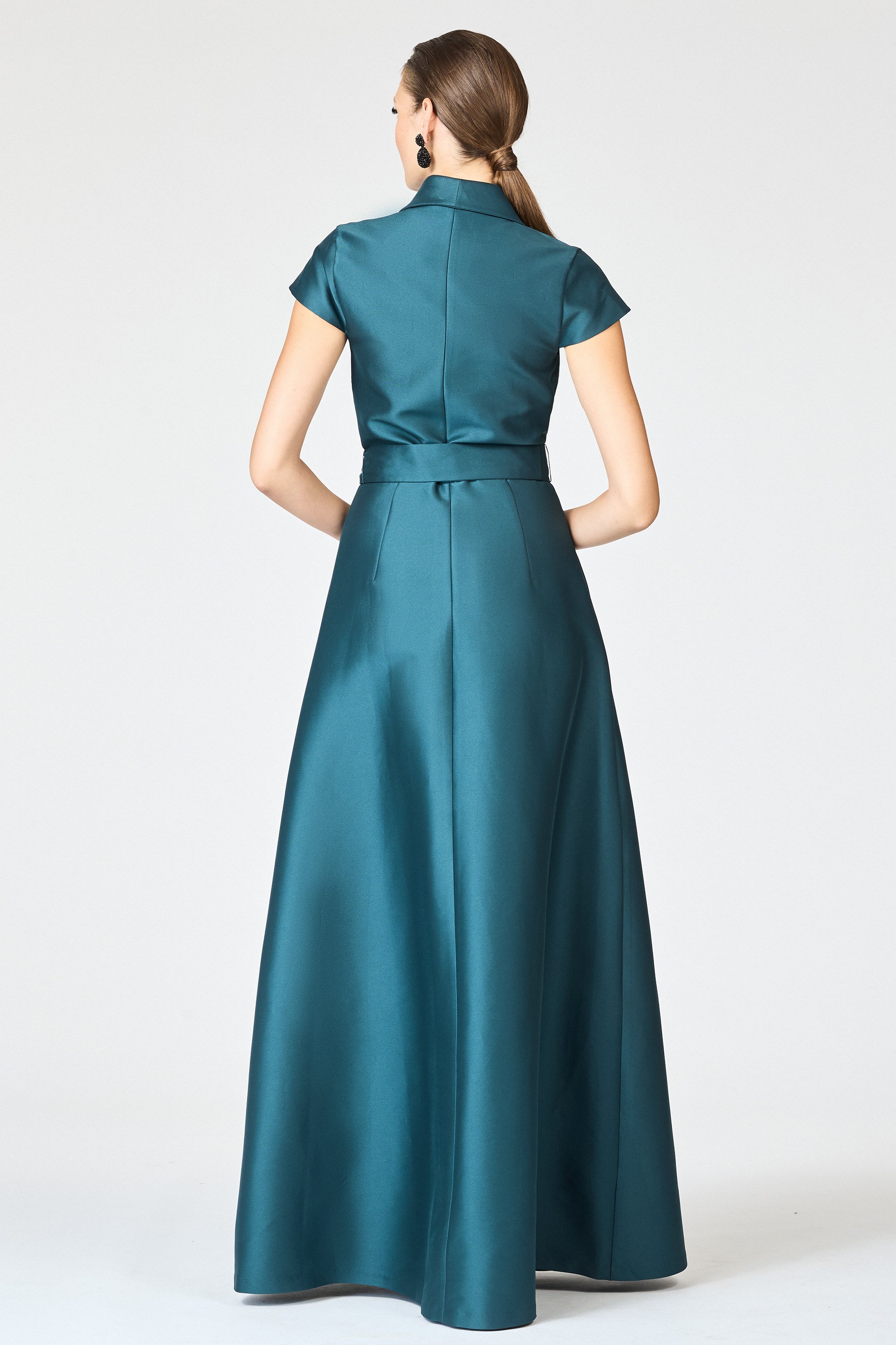 ETIENNE GOWN - FOREST GREEN