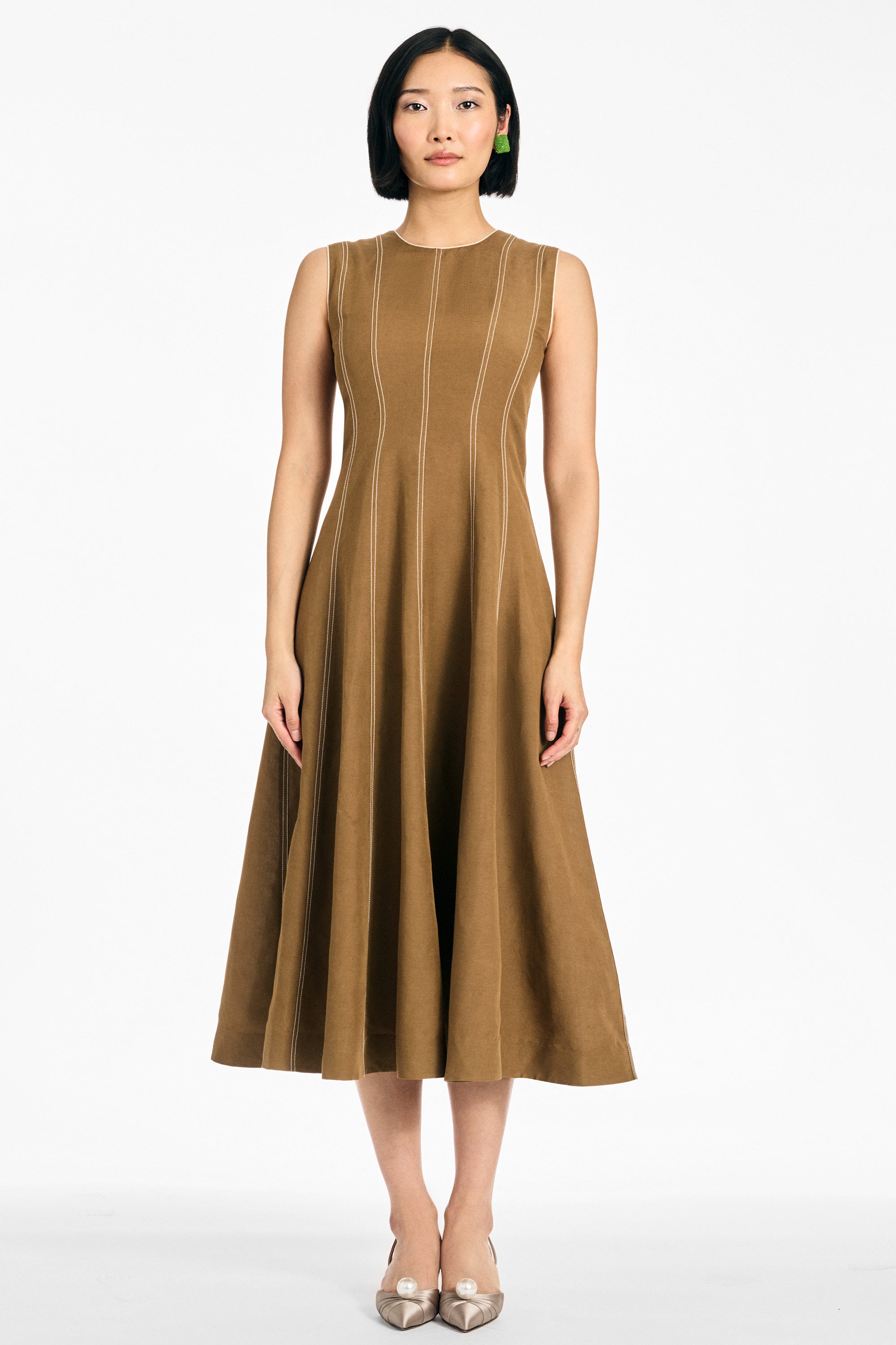 MARIPOSA DRESS - TOFFEE