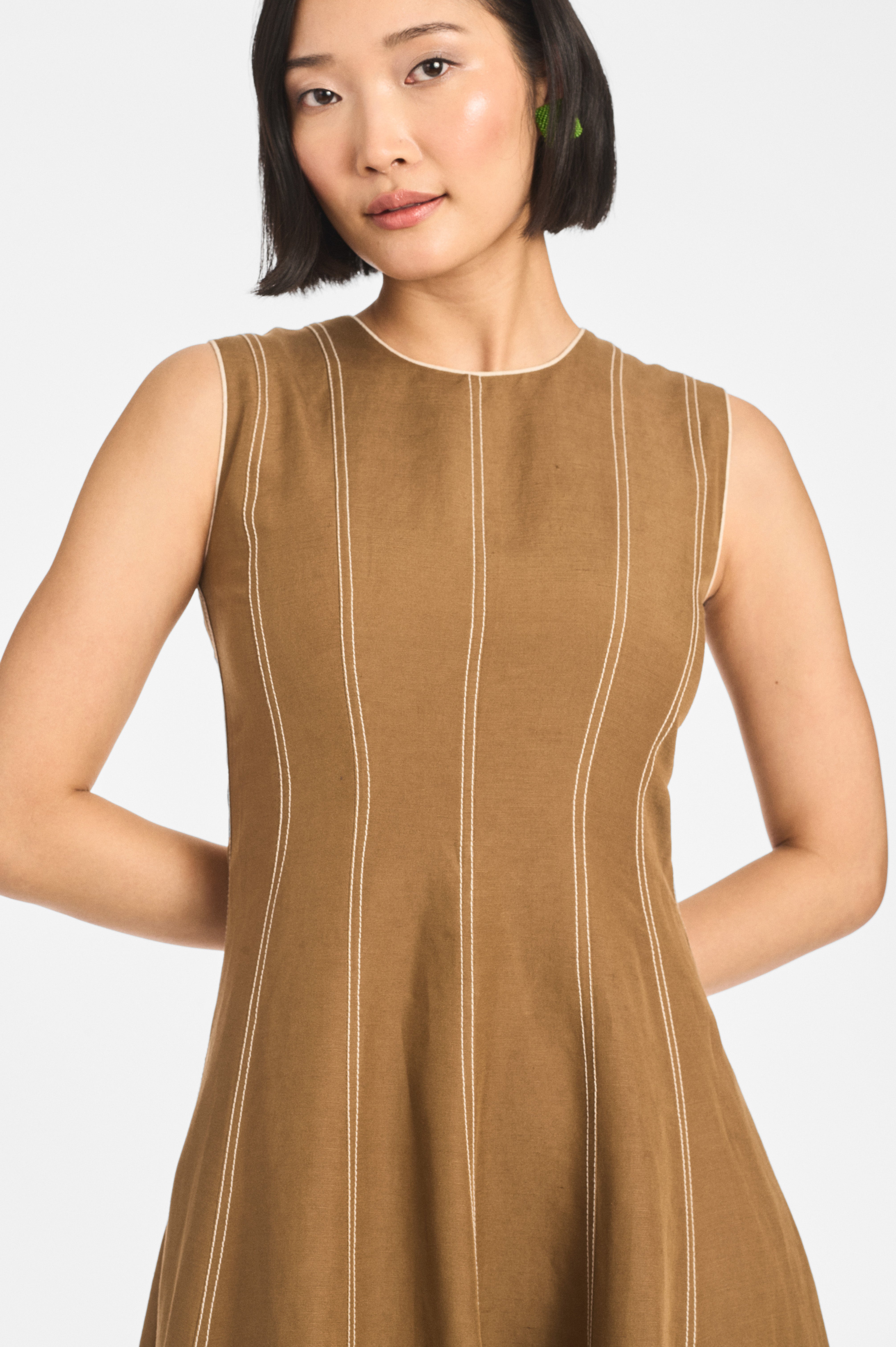 MARIPOSA DRESS - TOFFEE