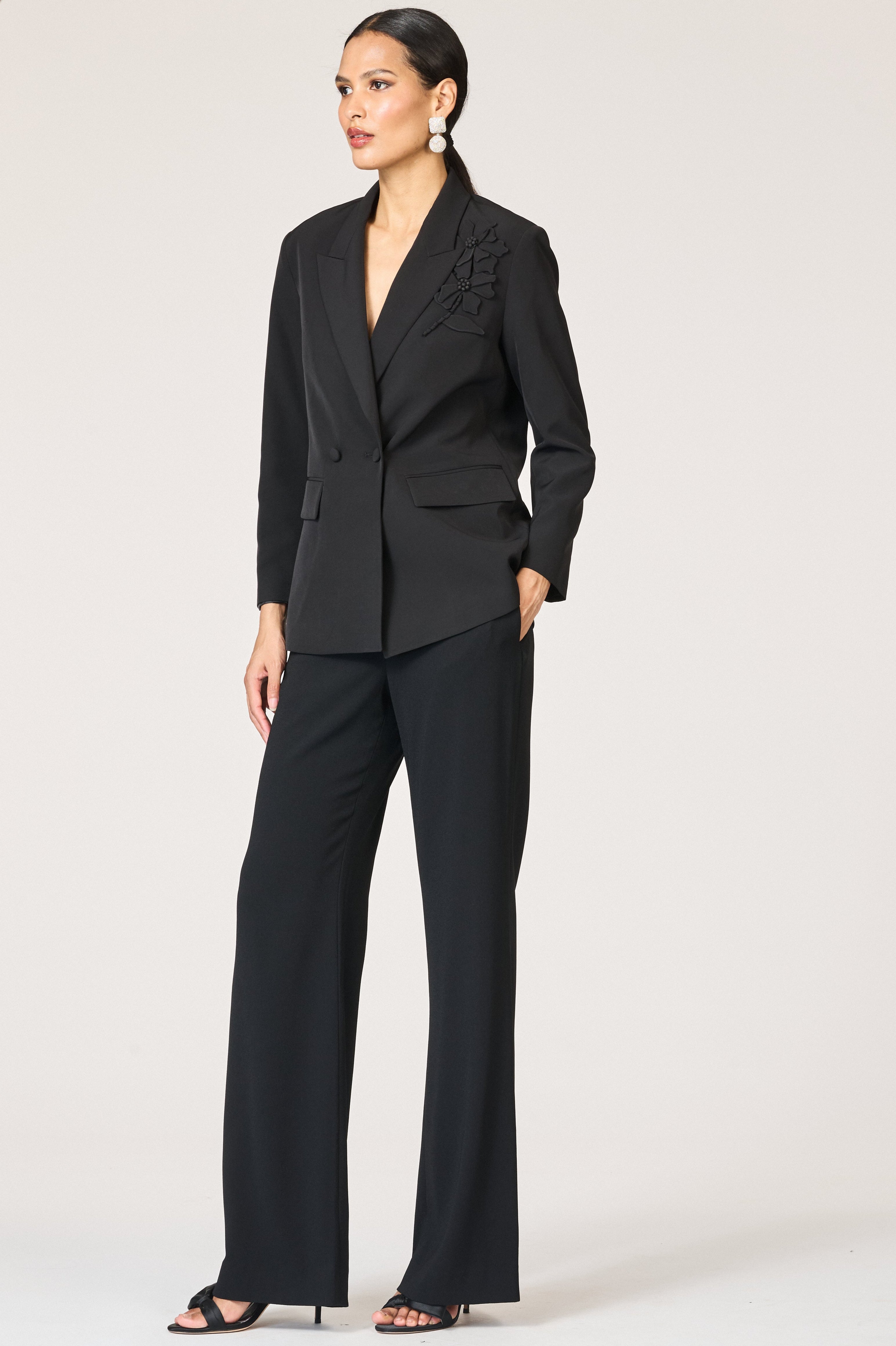 CRAWFORD BLAZER - BLACK