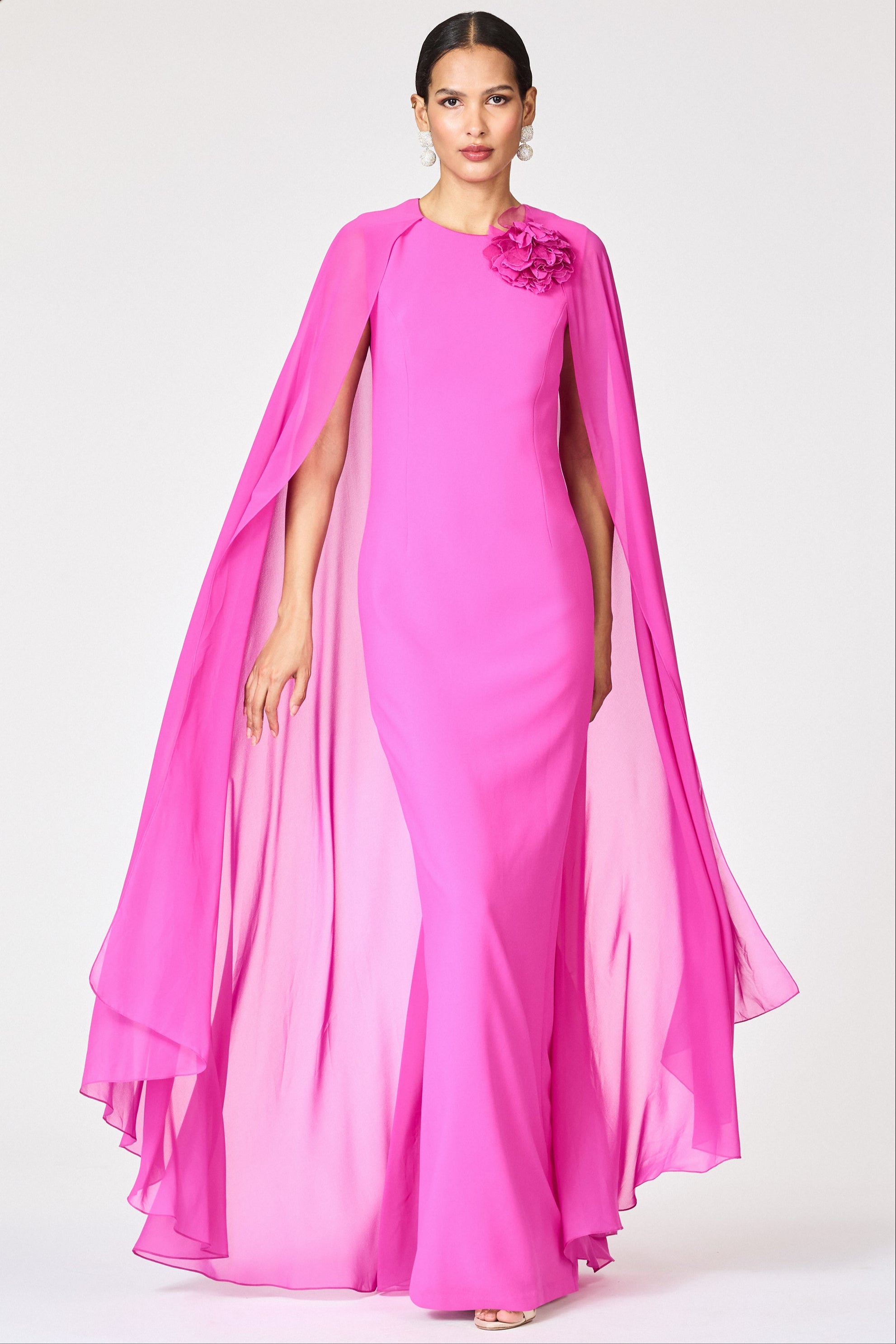 CHIARA GOWN - CERISE