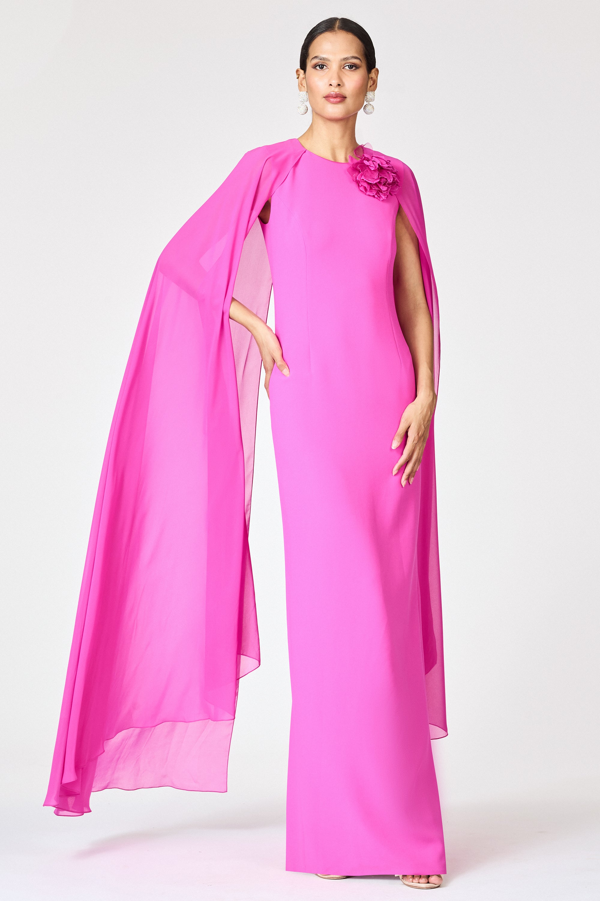 CHIARA GOWN - CERISE