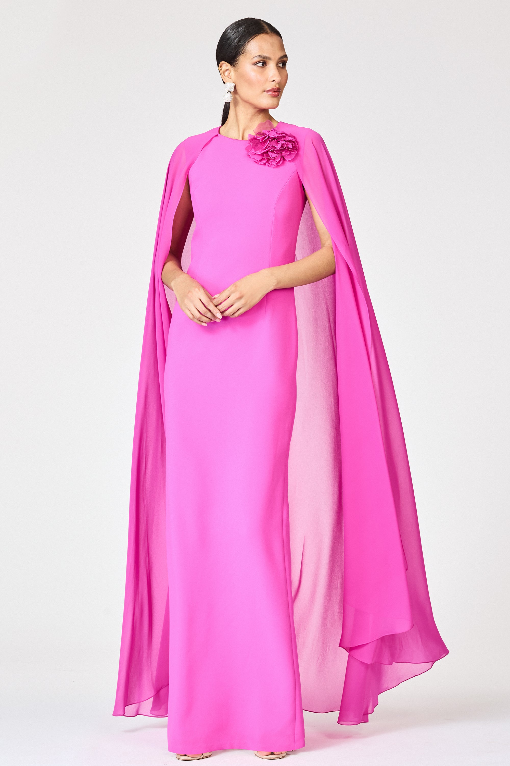CHIARA GOWN - CERISE