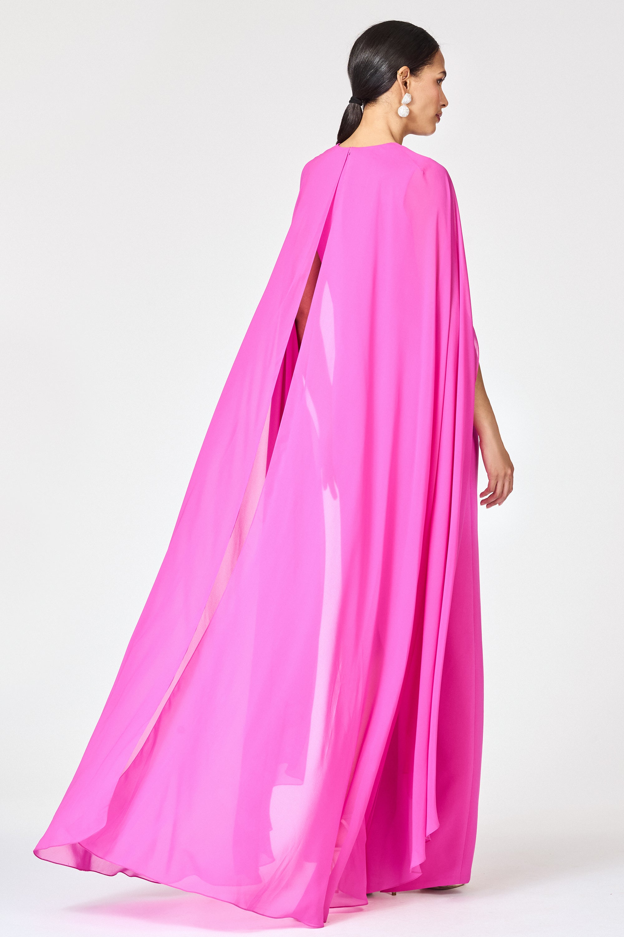 CHIARA GOWN - CERISE