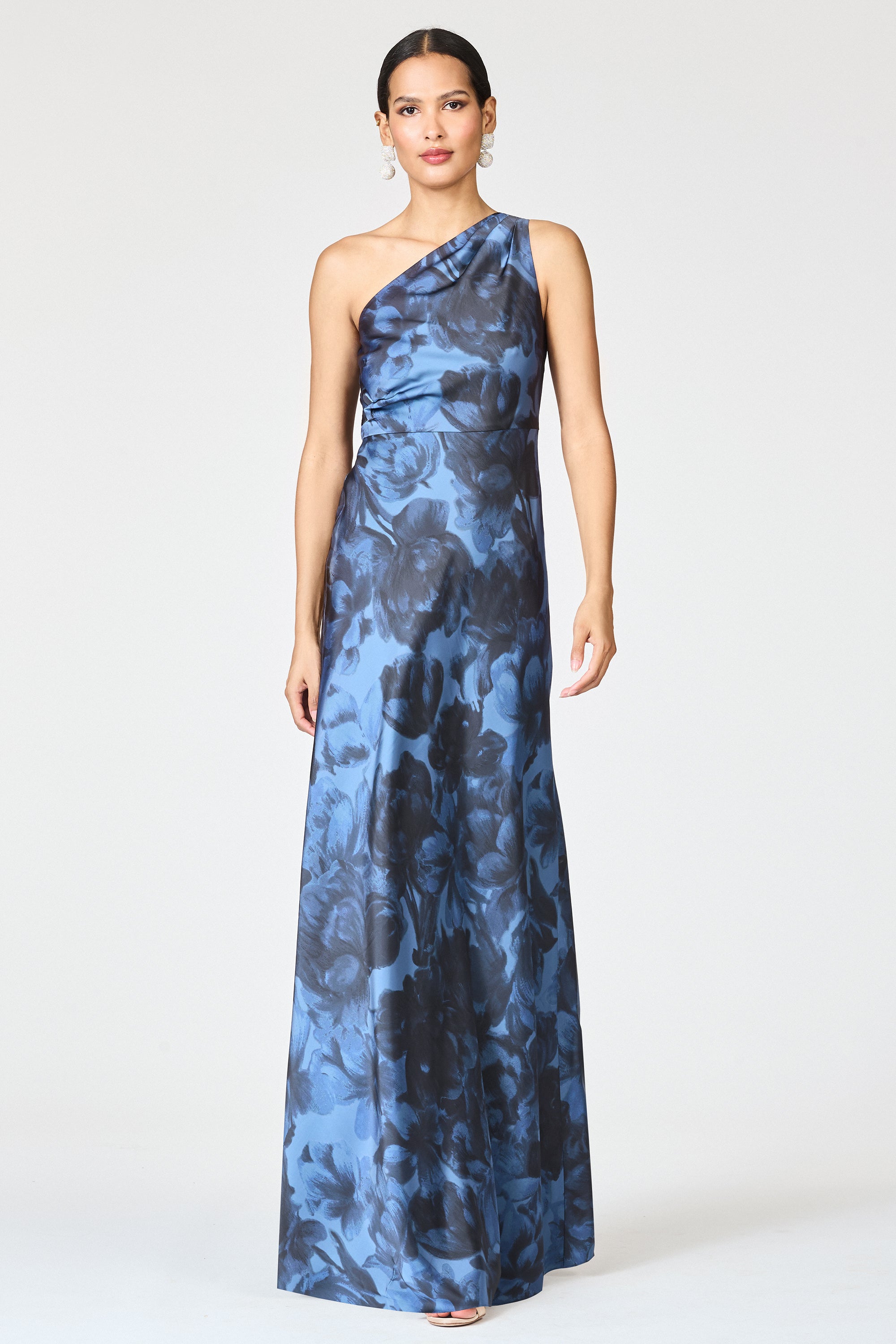 DELPHINE GOWN - DEEP OCEAN BOUQUET