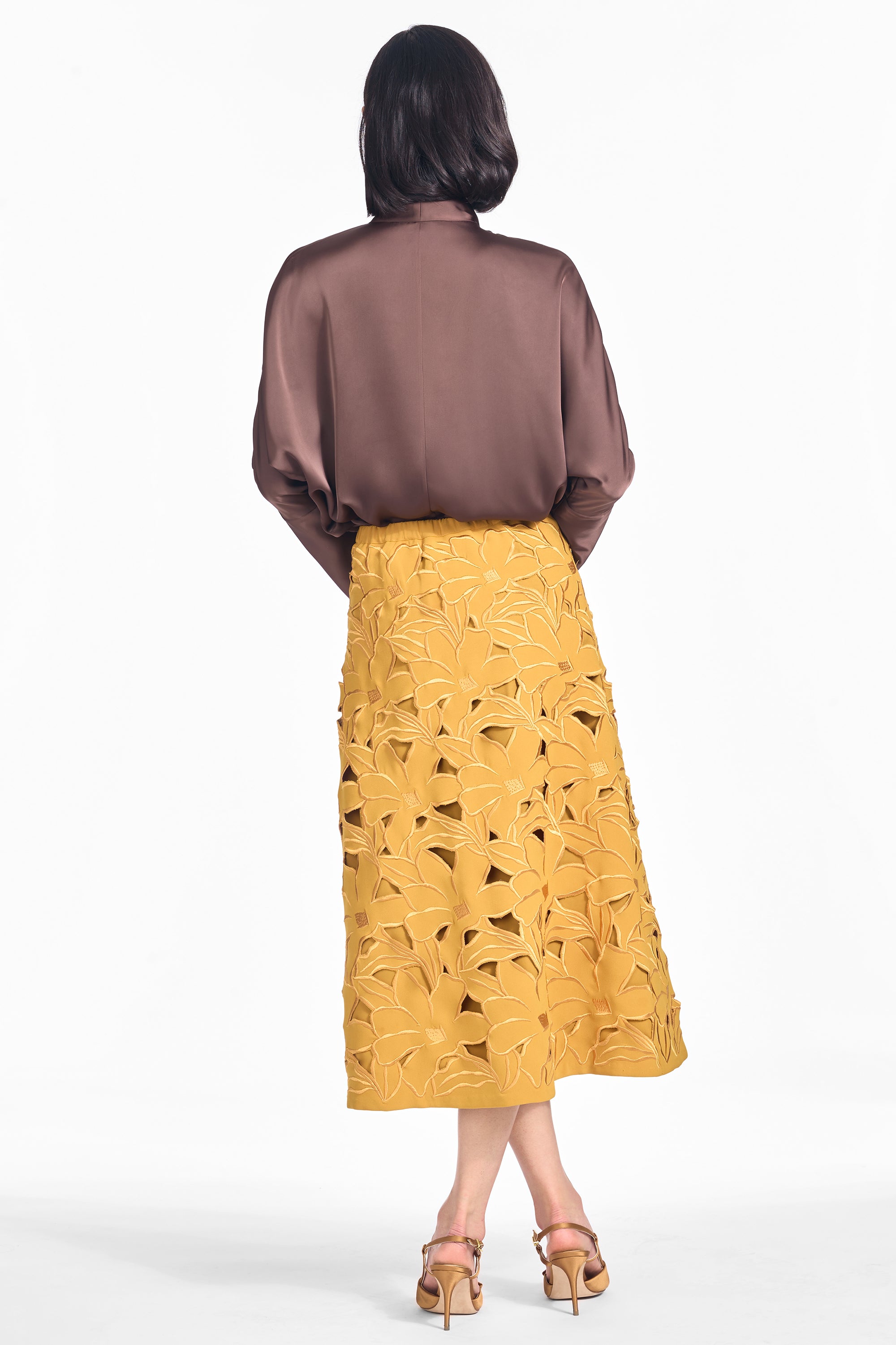 Clea skirt saffron