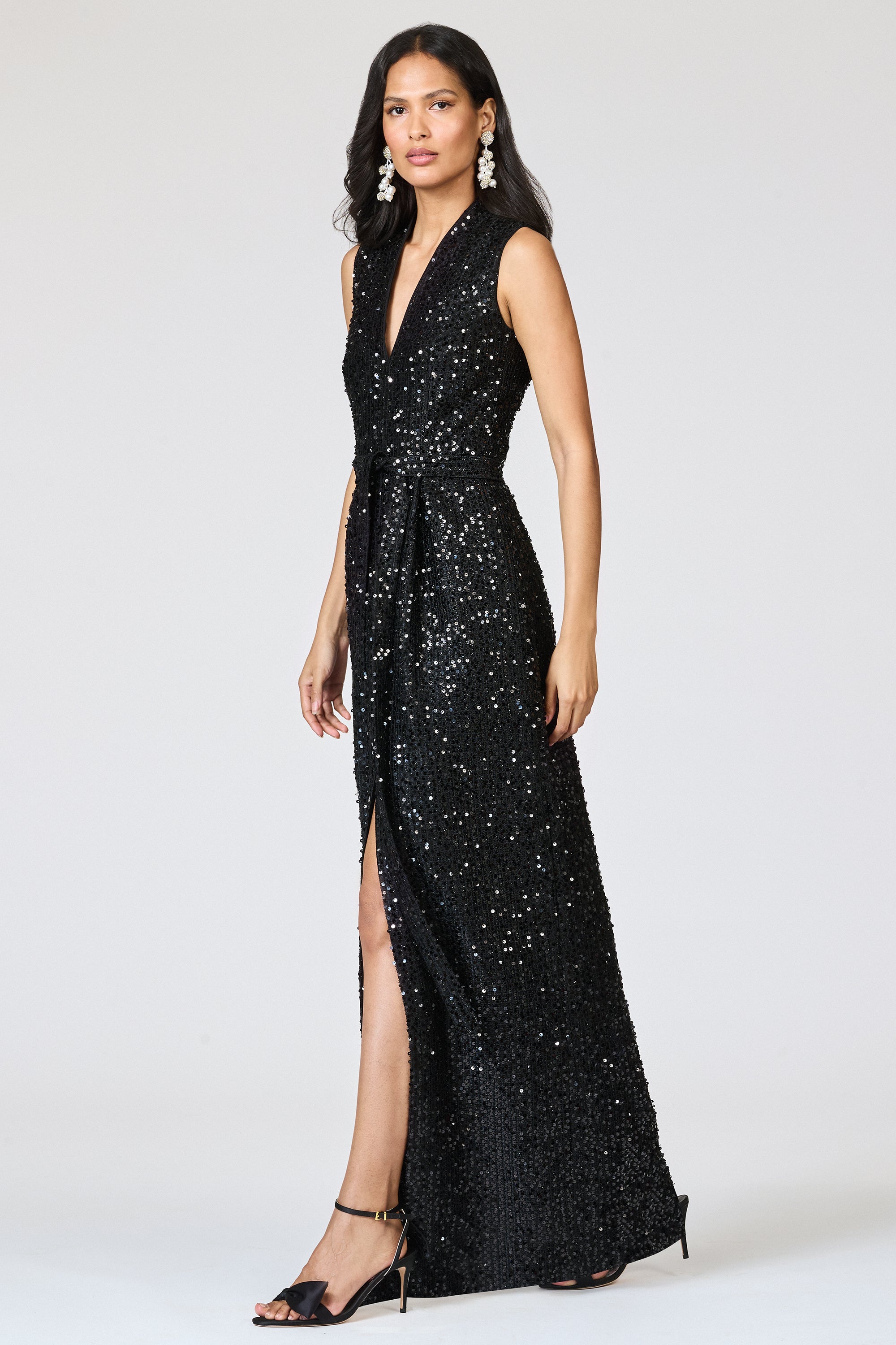 SYLVAIN GOWN - BLACK