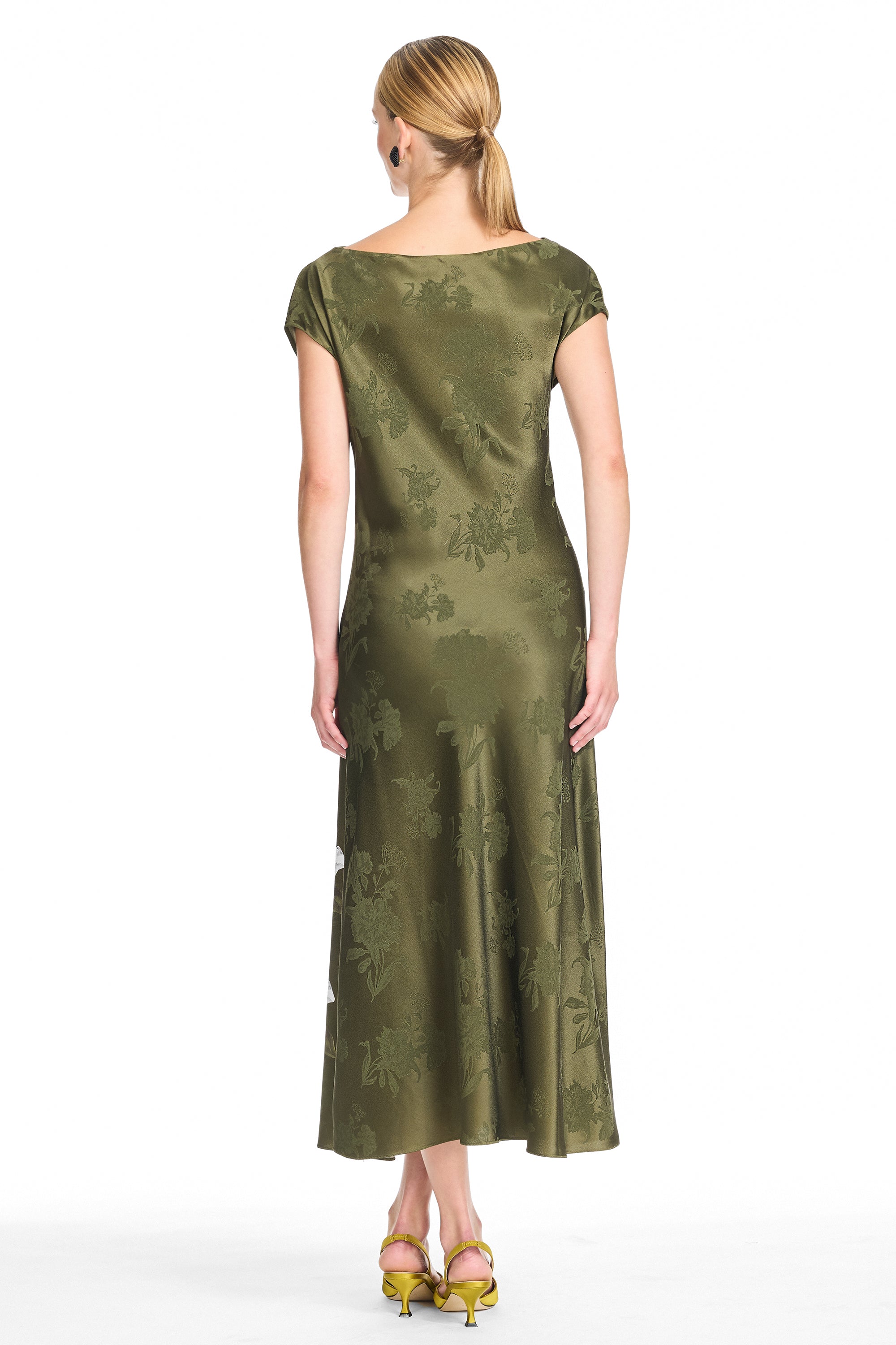 Carina dress mosswood magnolia