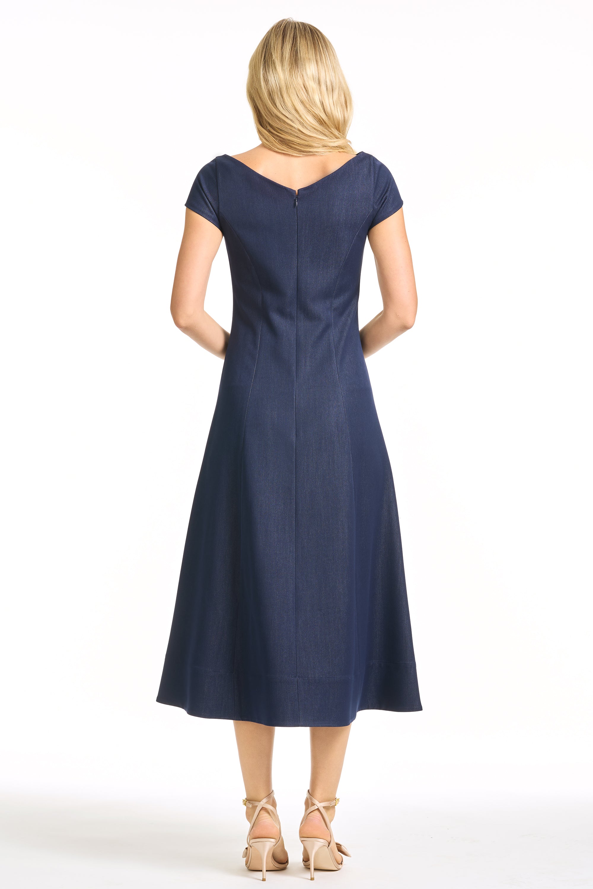 CARRIE DRESS - DENIM