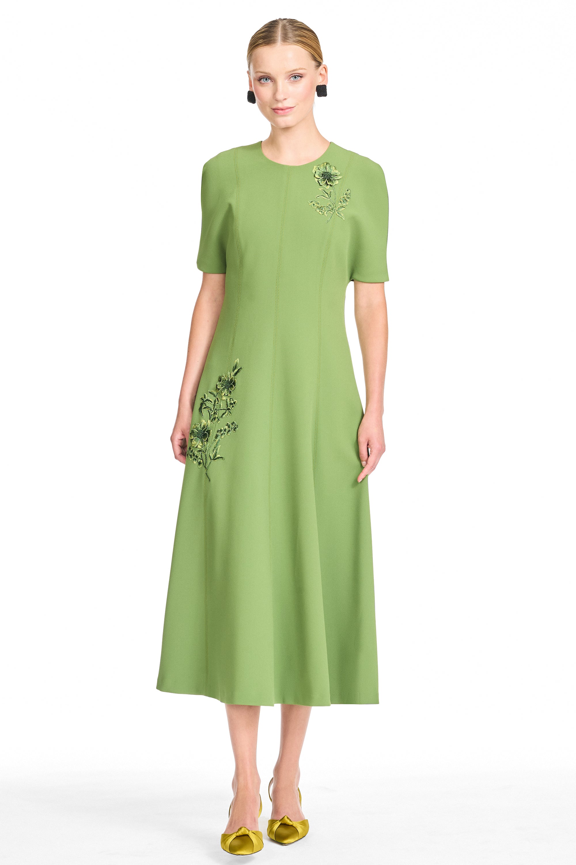 ARABELLA DRESS - WASABI