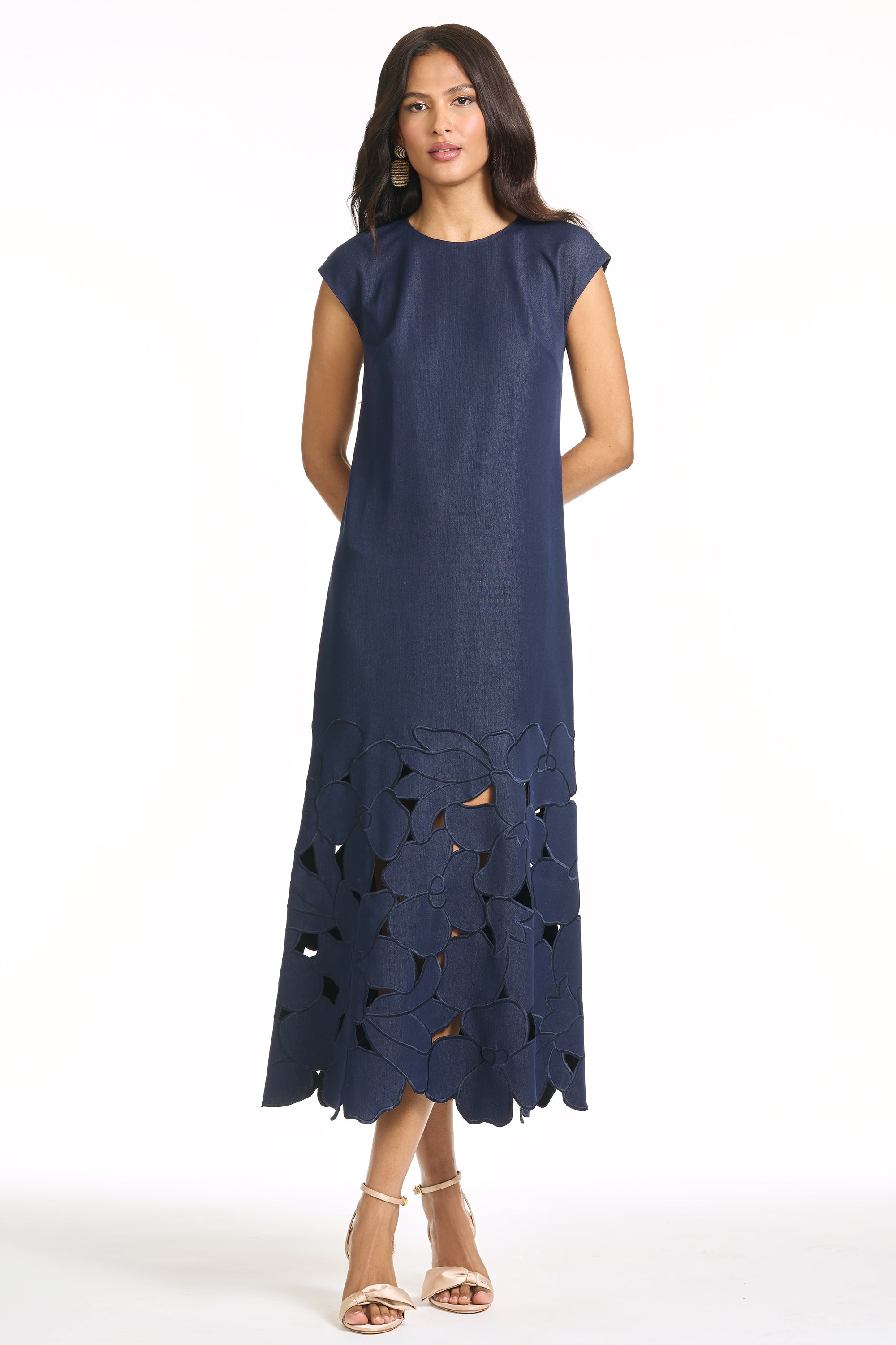 SABETTE DRESS - DENIM