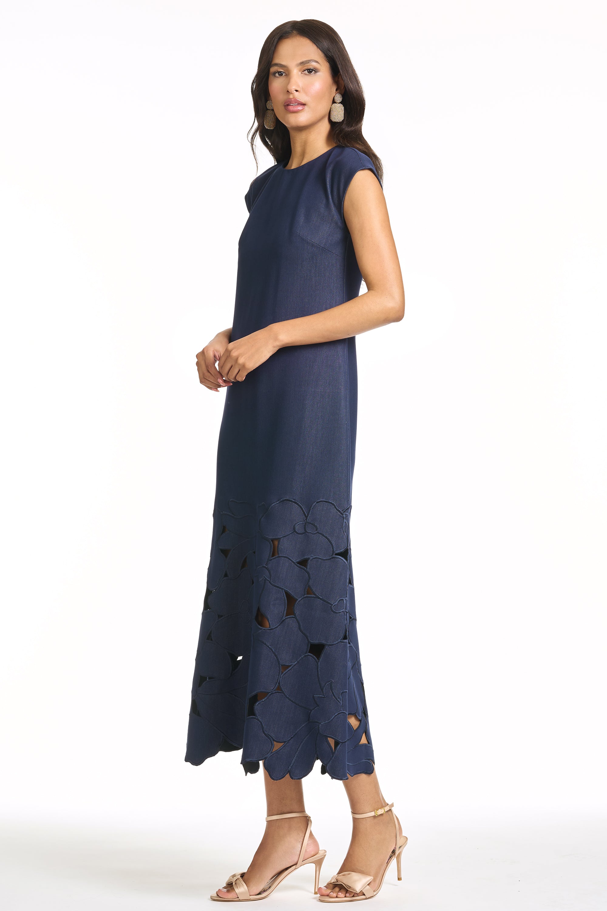 SABETTE DRESS - DENIM