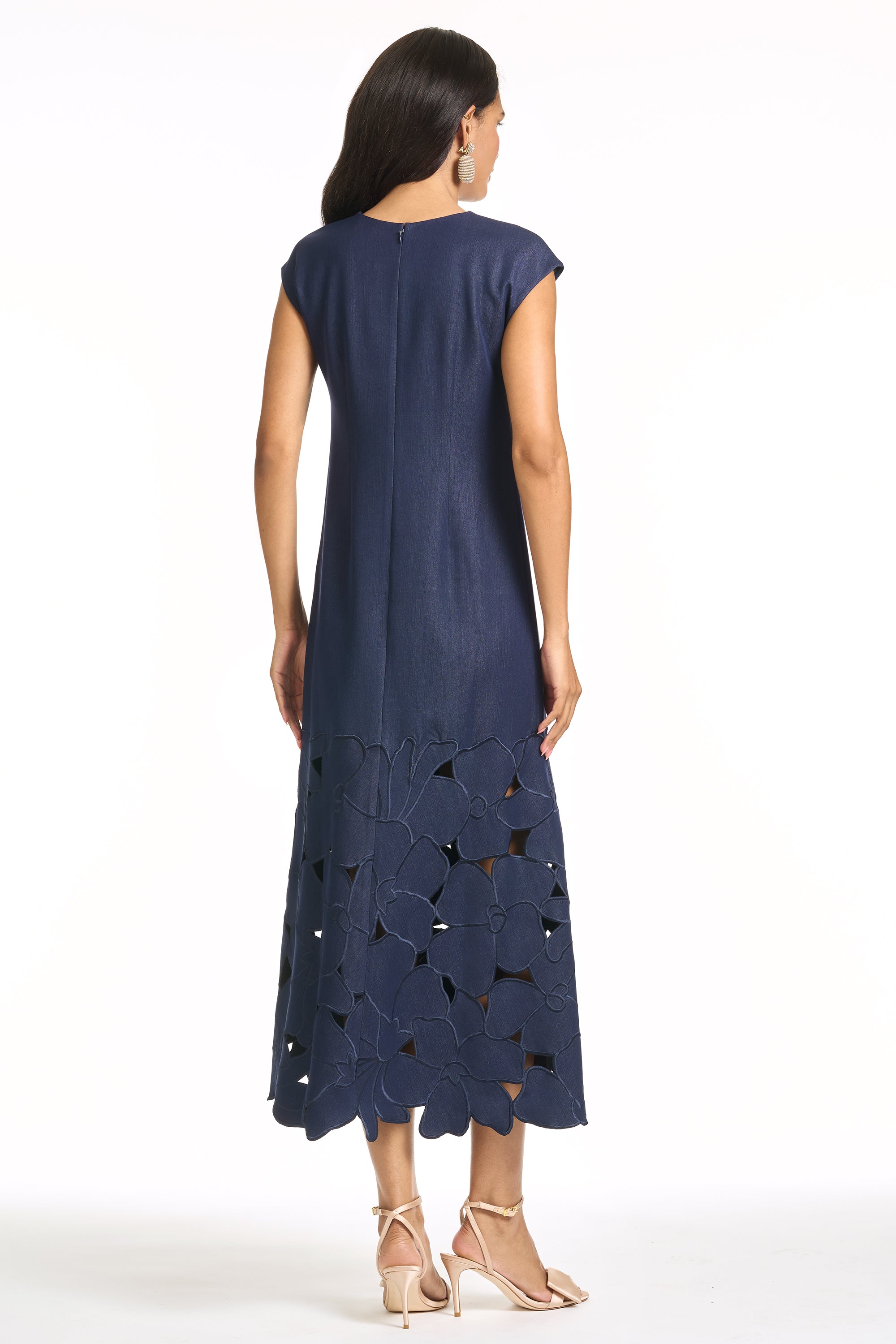 SABETTE DRESS - DENIM
