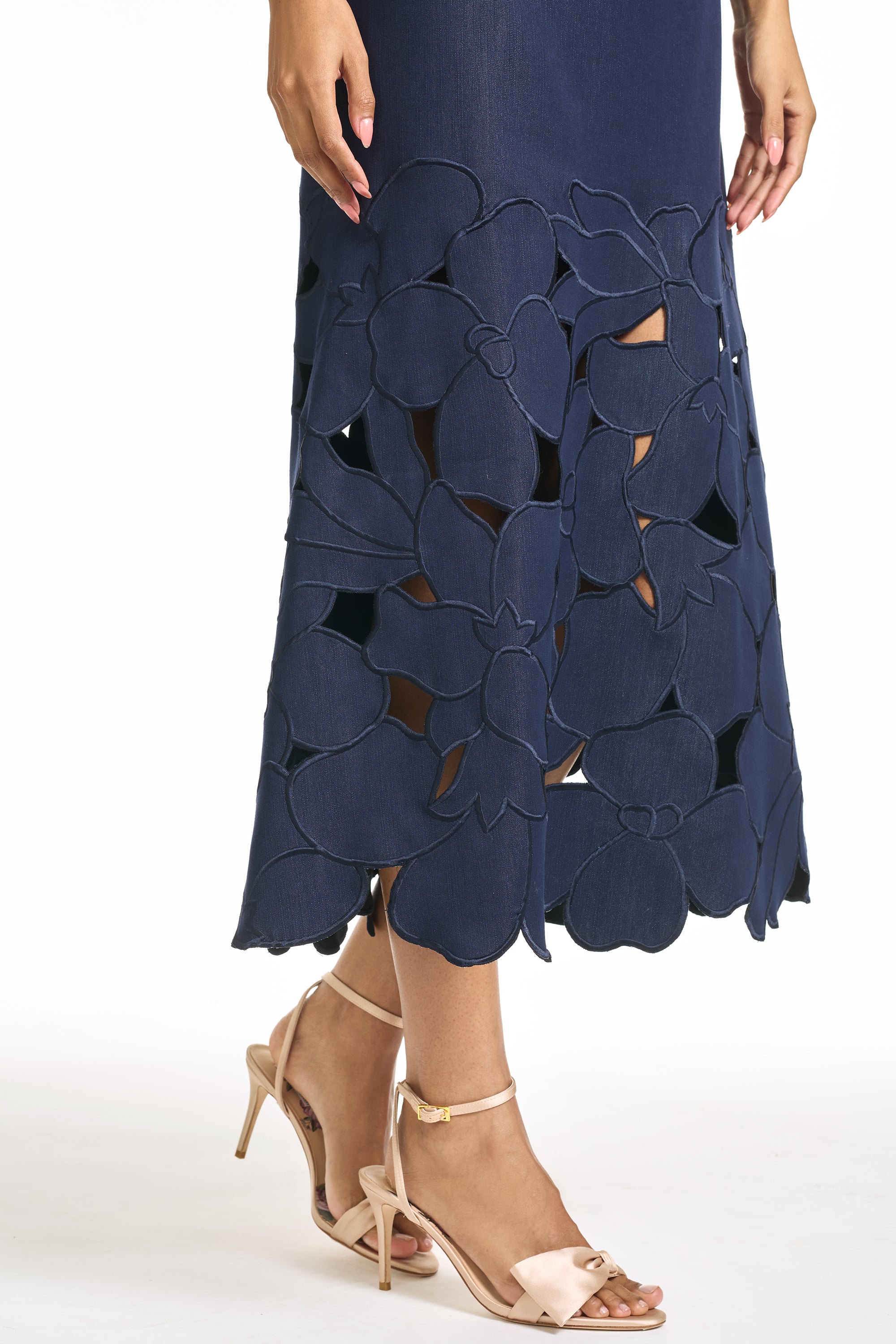 SABETTE DRESS - DENIM