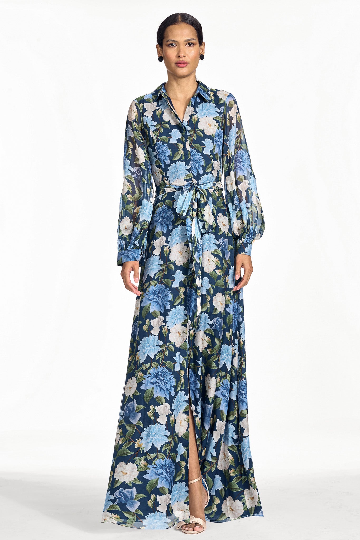 PRISCILLA GOWN - PORCELAIN BOTANICA