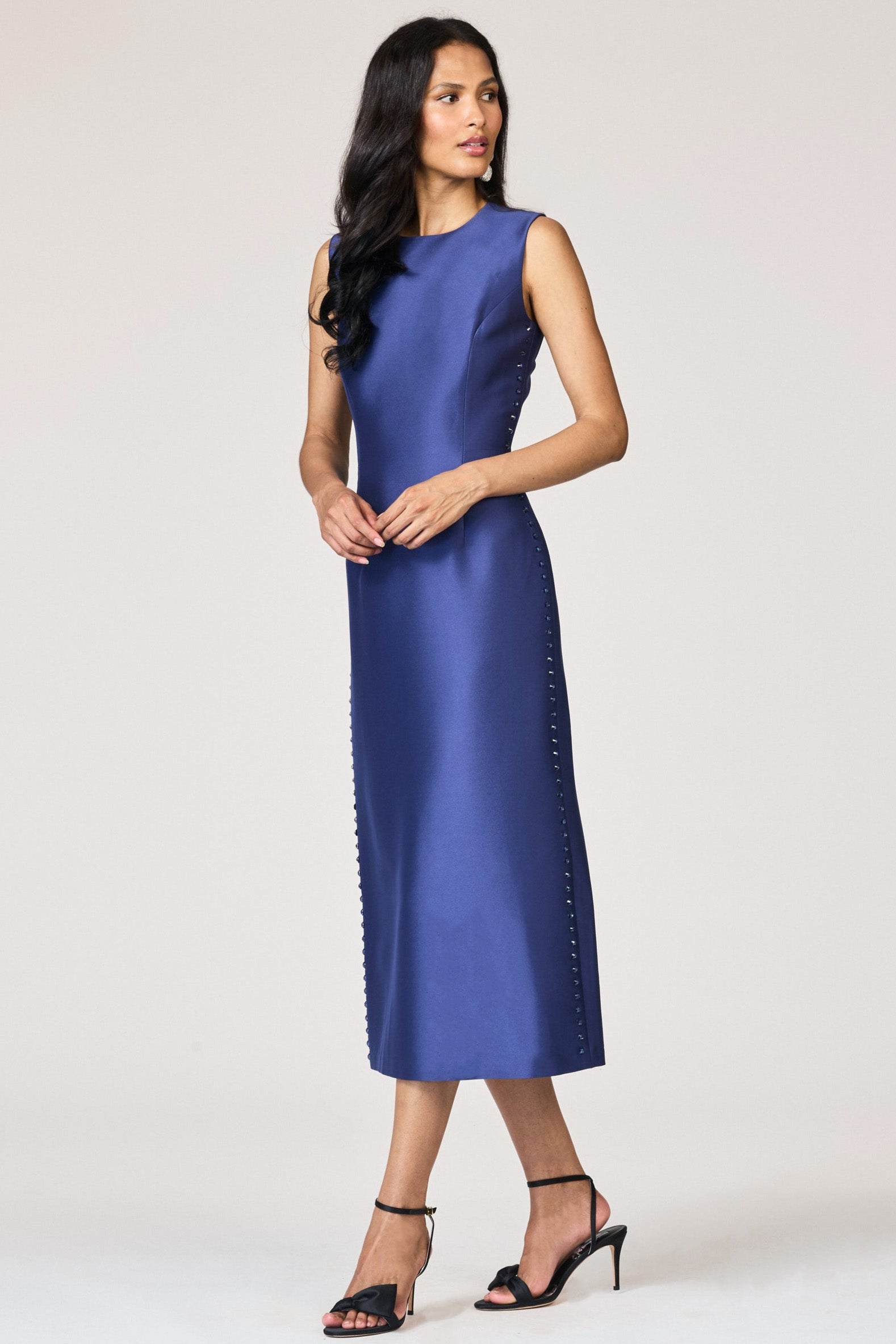 ALBA DRESS - WASHED INDIGO