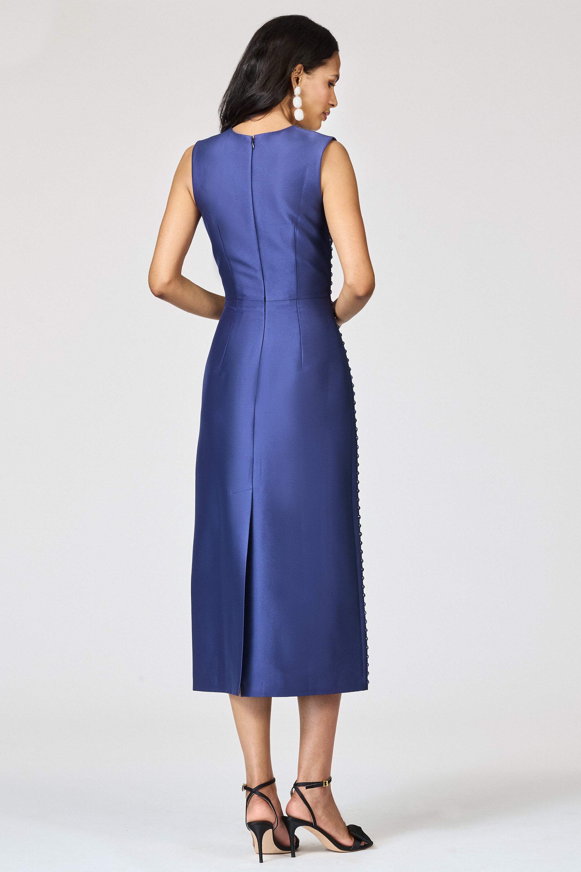 ALBA DRESS - WASHED INDIGO