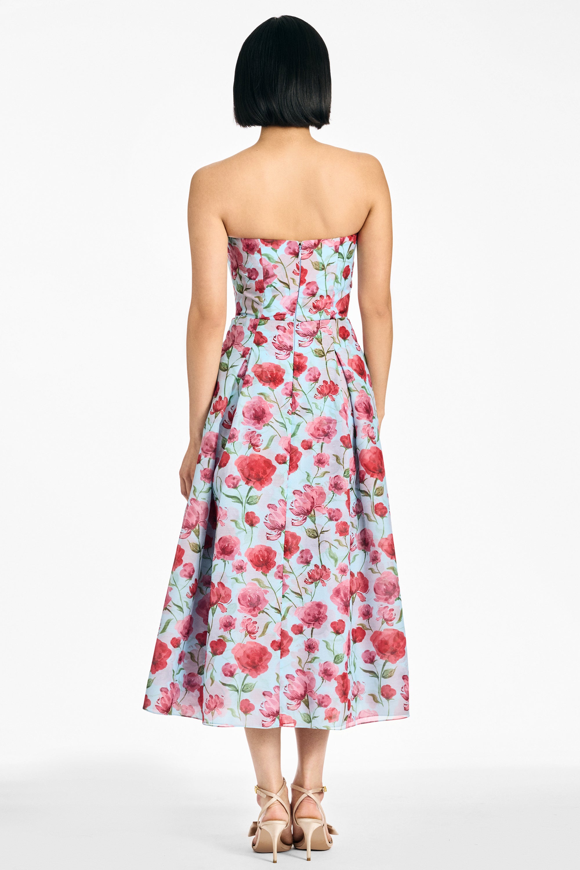 SHAY DRESS - SKY POPPIES