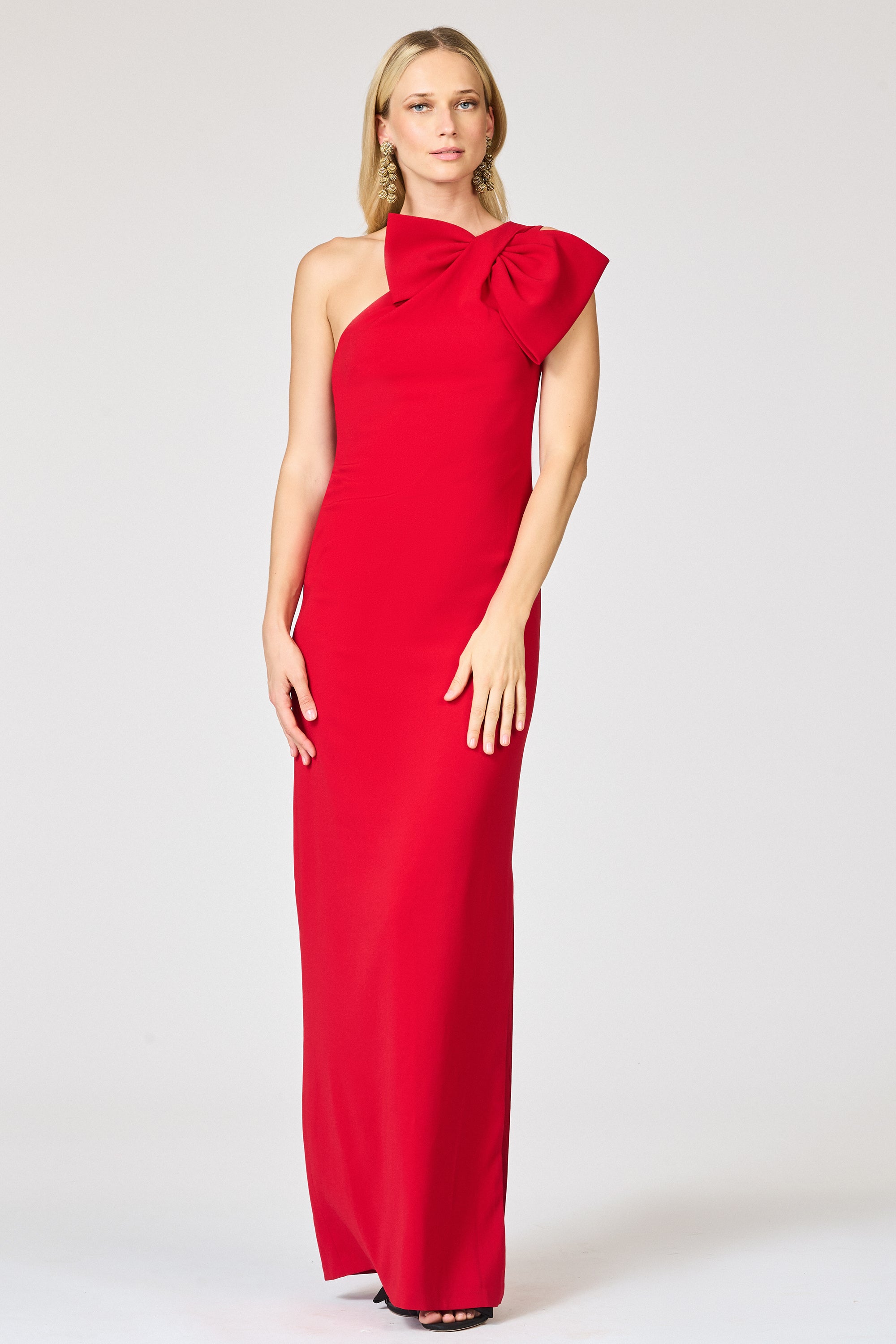 COSETTE GOWN - CARDINAL