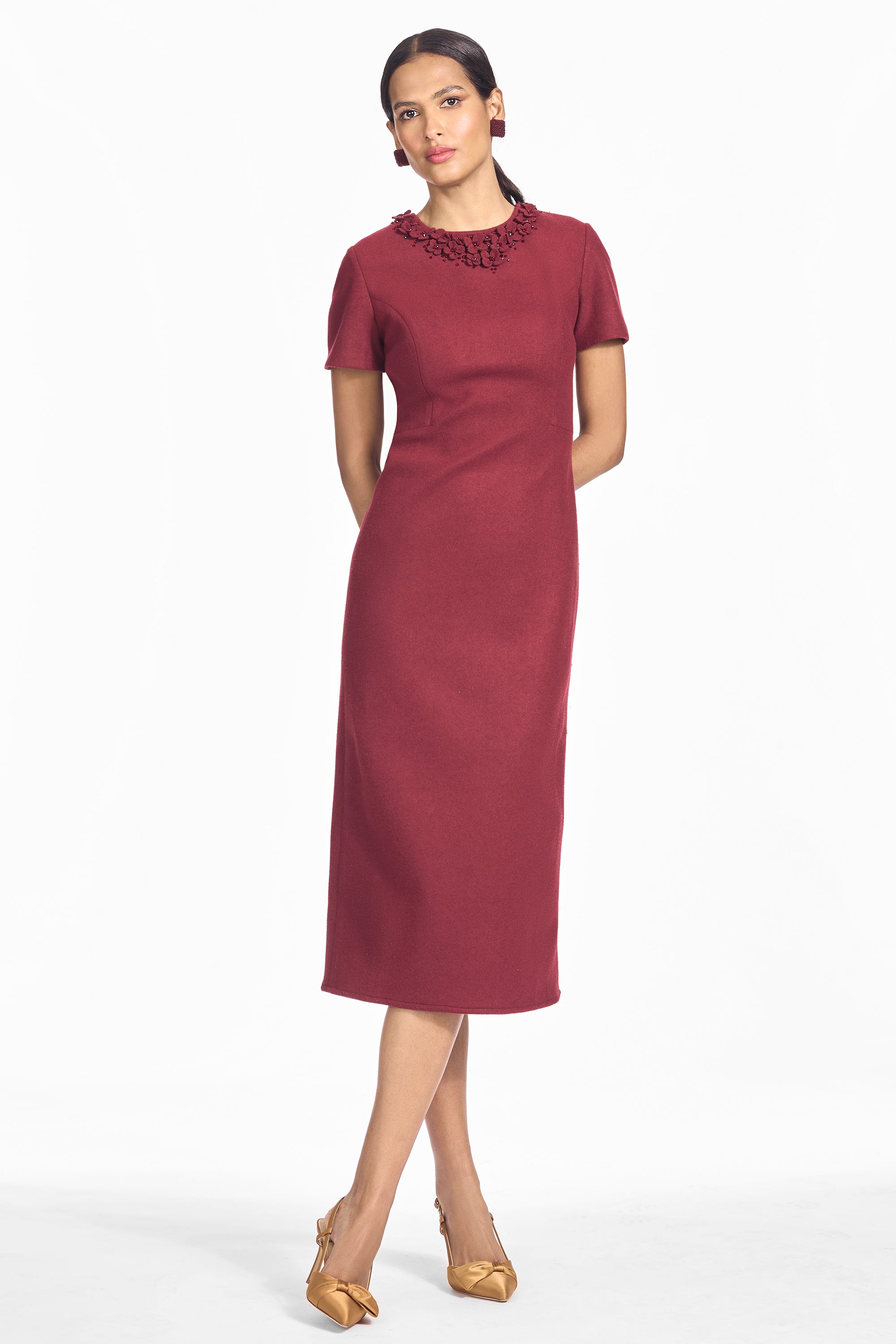 Reese dress malbec