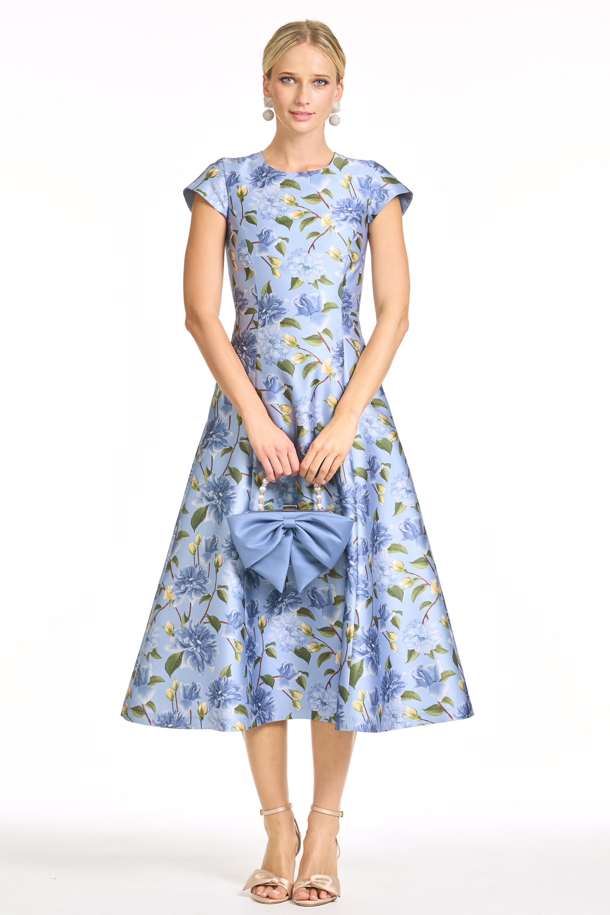 JACKIE DRESS - TWILIGHT PEONY