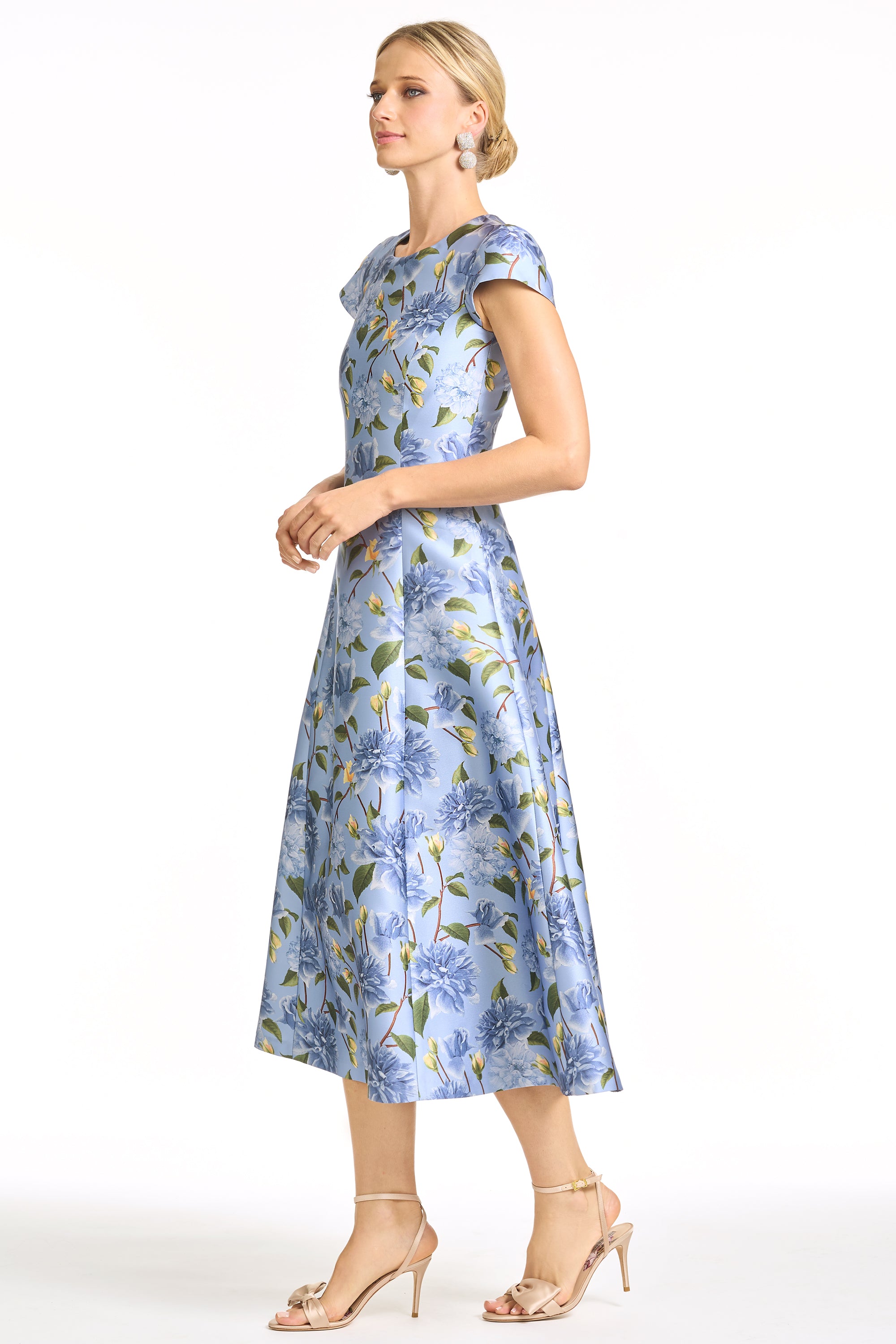 JACKIE DRESS - TWILIGHT PEONY