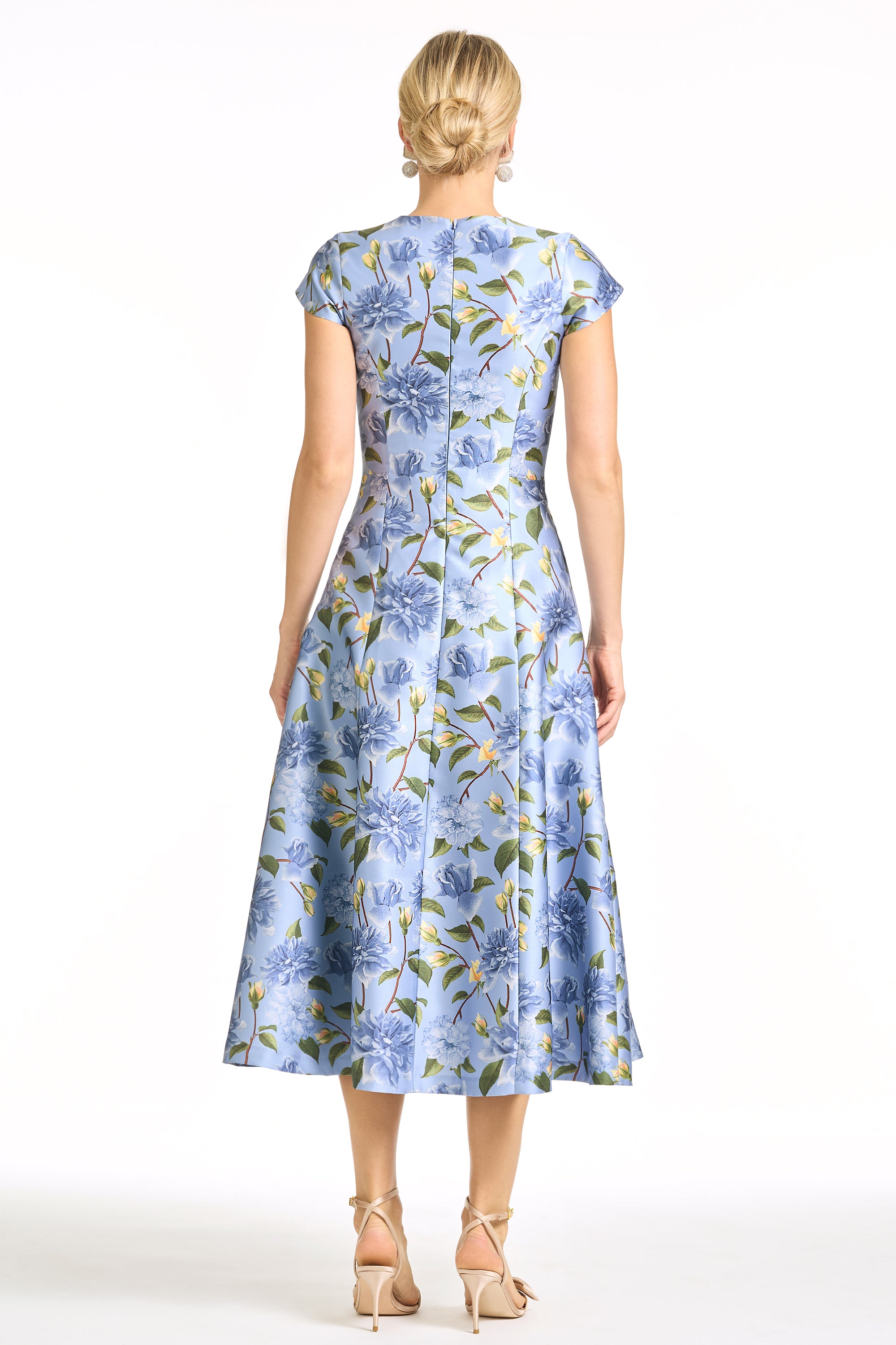 JACKIE DRESS - TWILIGHT PEONY