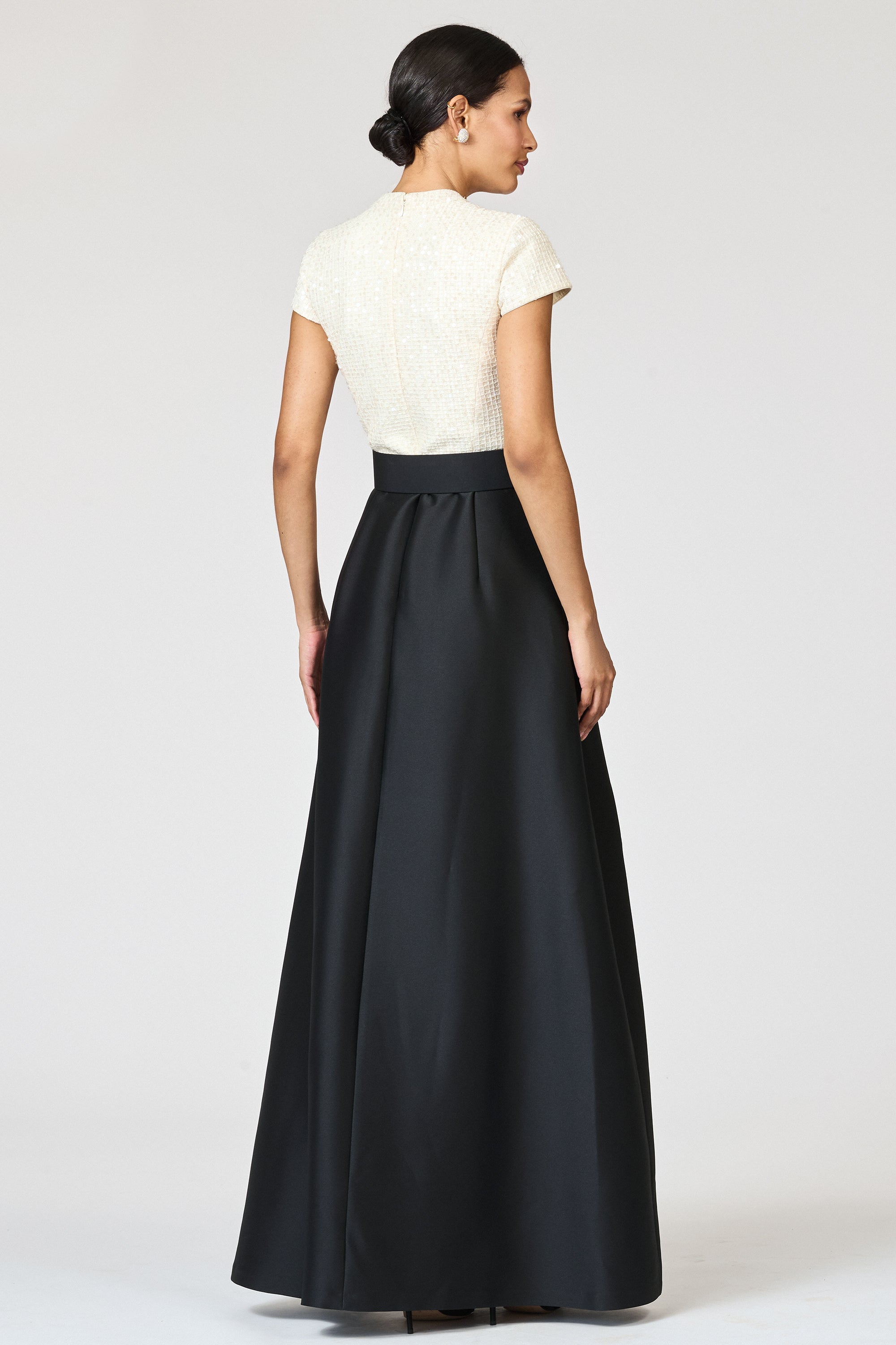 ARDEN GOWN - MOONLIGHT/BLACK