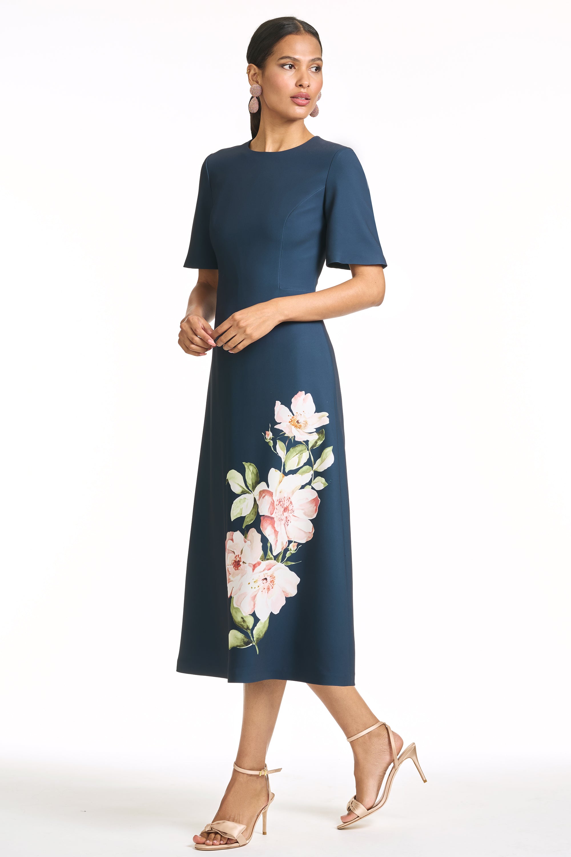 FAIRFIELD DRESS - NAVY RACEME