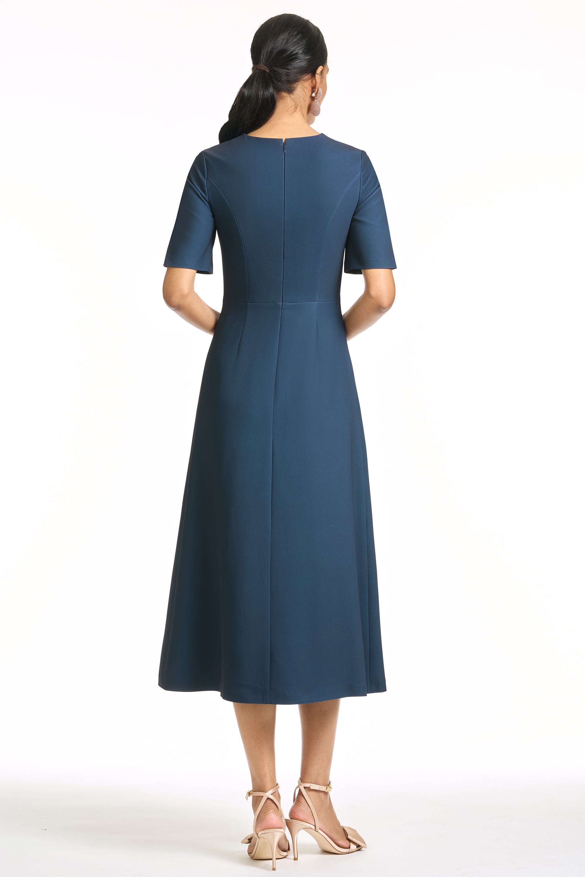FAIRFIELD DRESS - NAVY RACEME