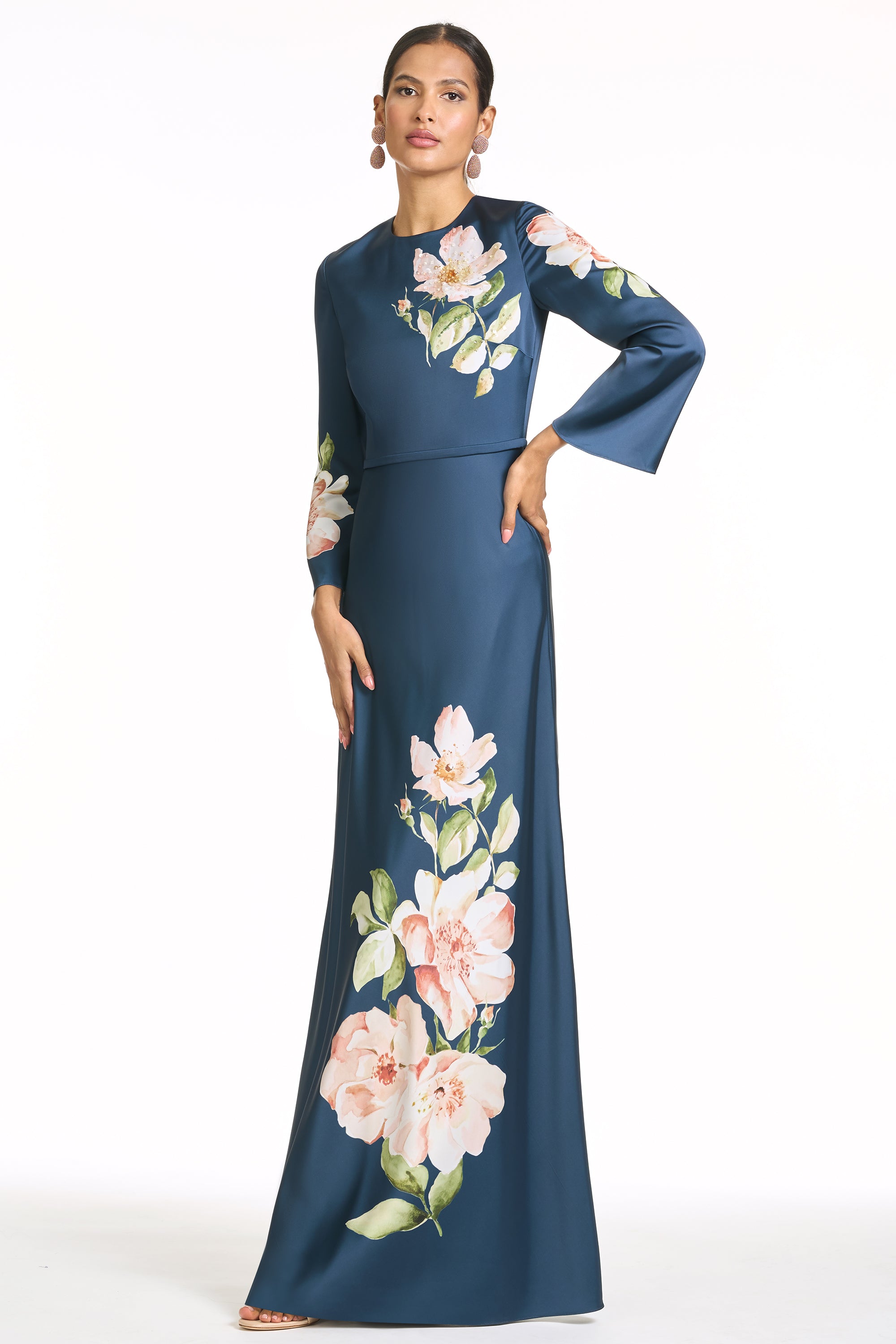 EMBELLISHED ALEX GOWN - NIGHT BLOOMS