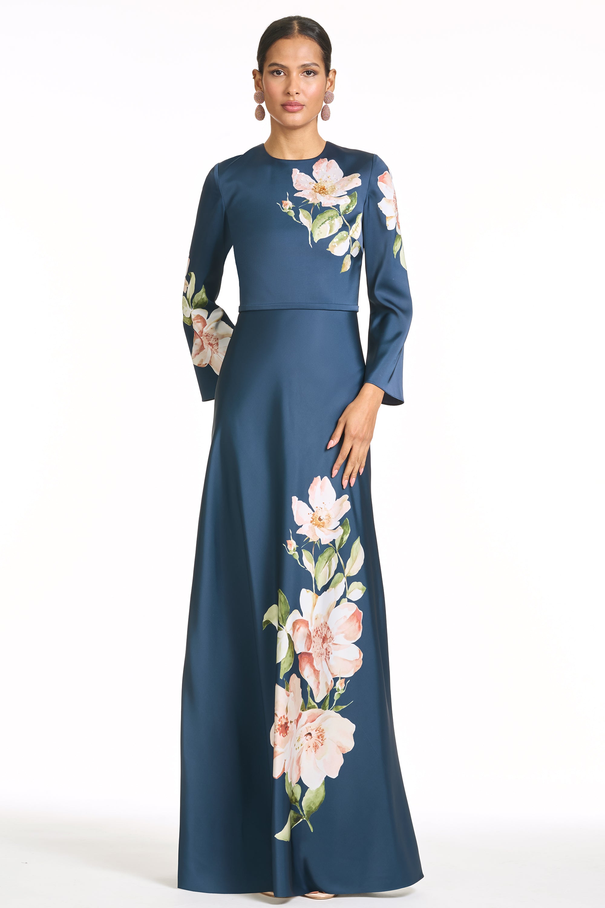 EMBELLISHED ALEX GOWN - NIGHT BLOOMS