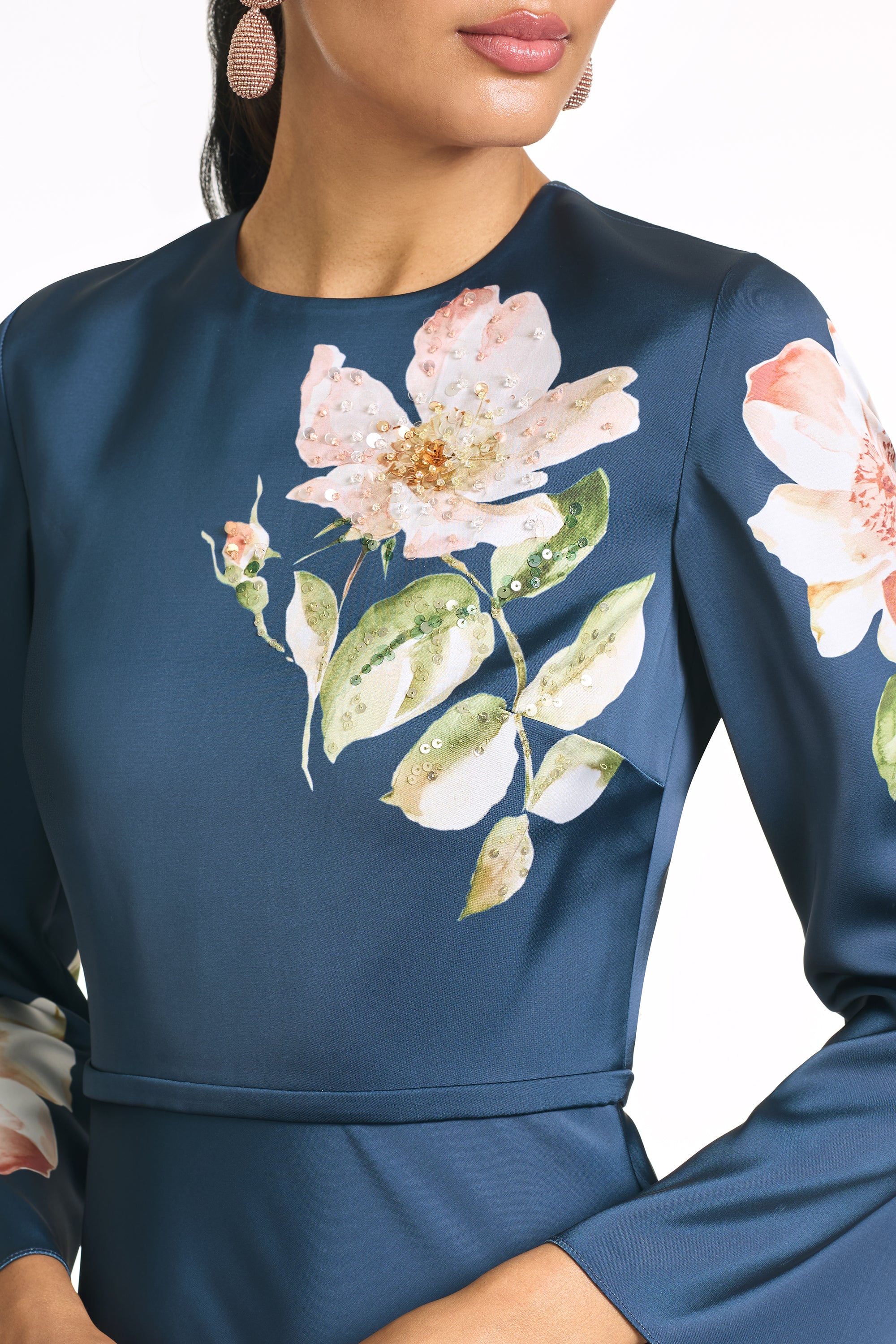 EMBELLISHED ALEX GOWN - NIGHT BLOOMS