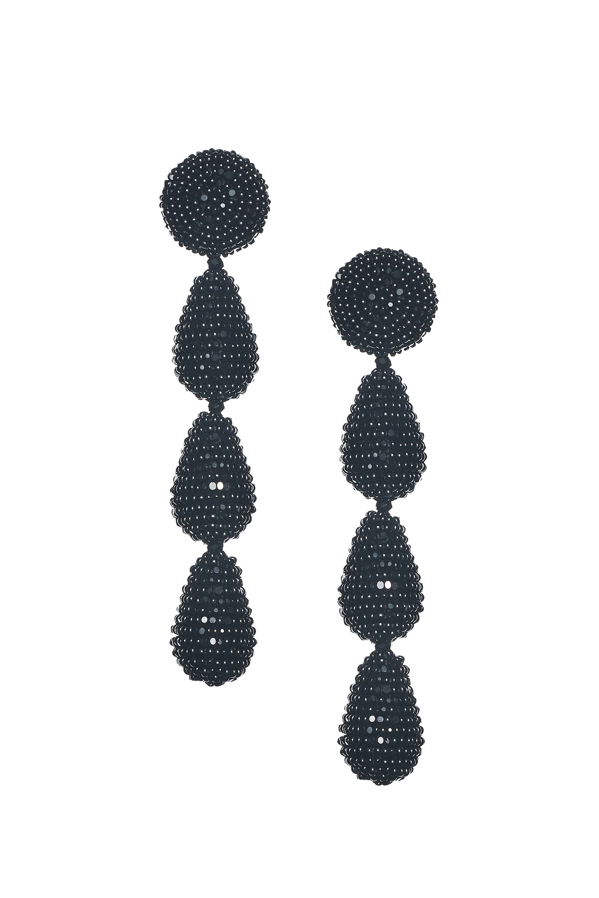 Eliza Earrings - Black