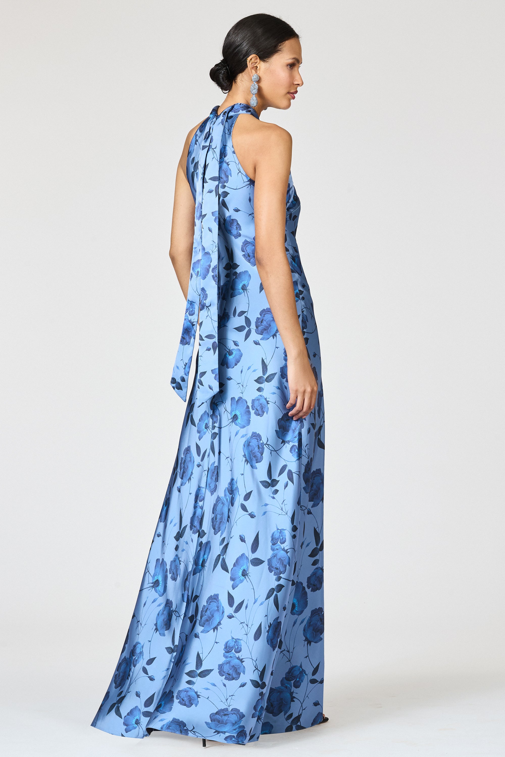 LAURANT GOWN - WILD STEEL ROSES