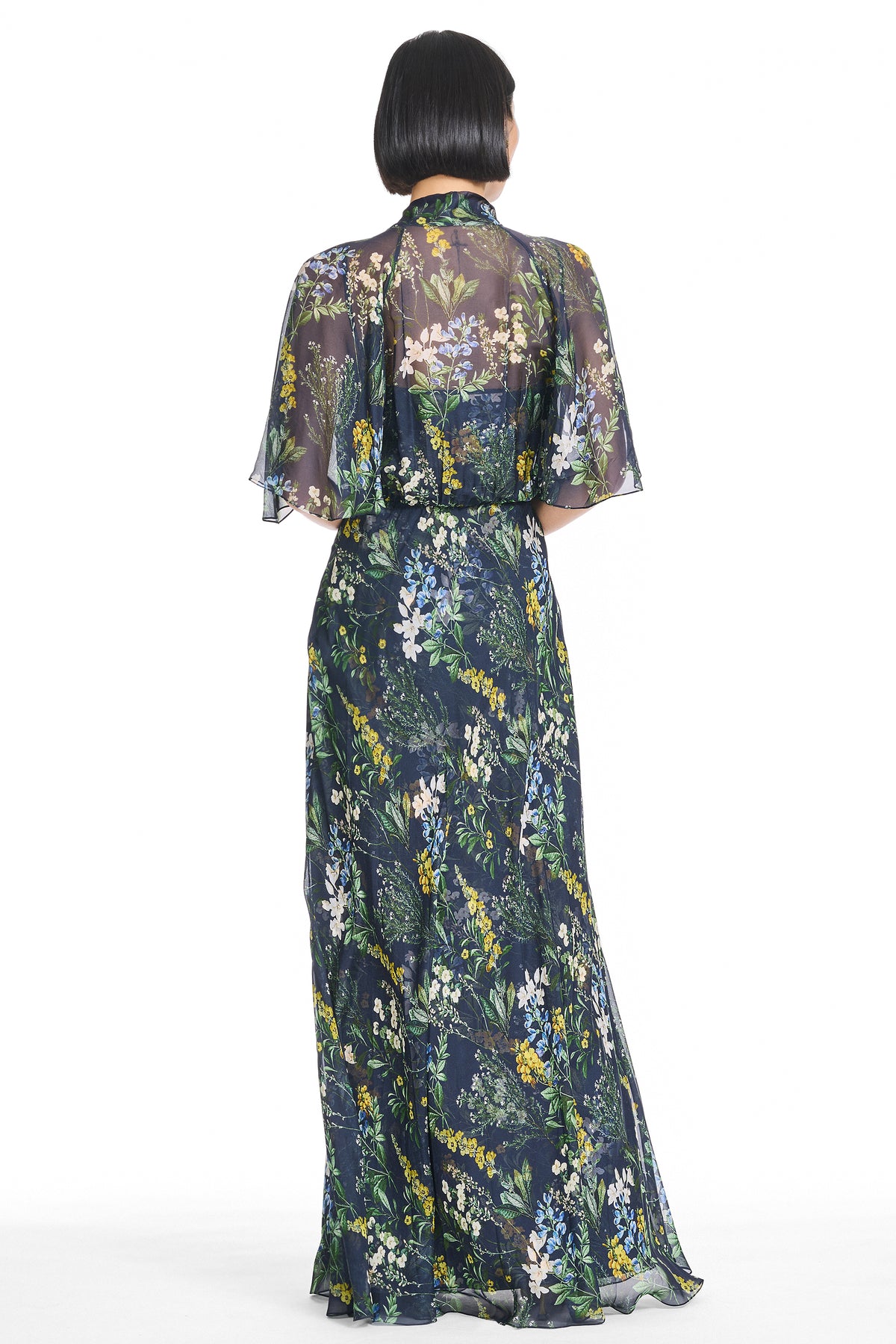 Aurelia gown nocturne wildflowers