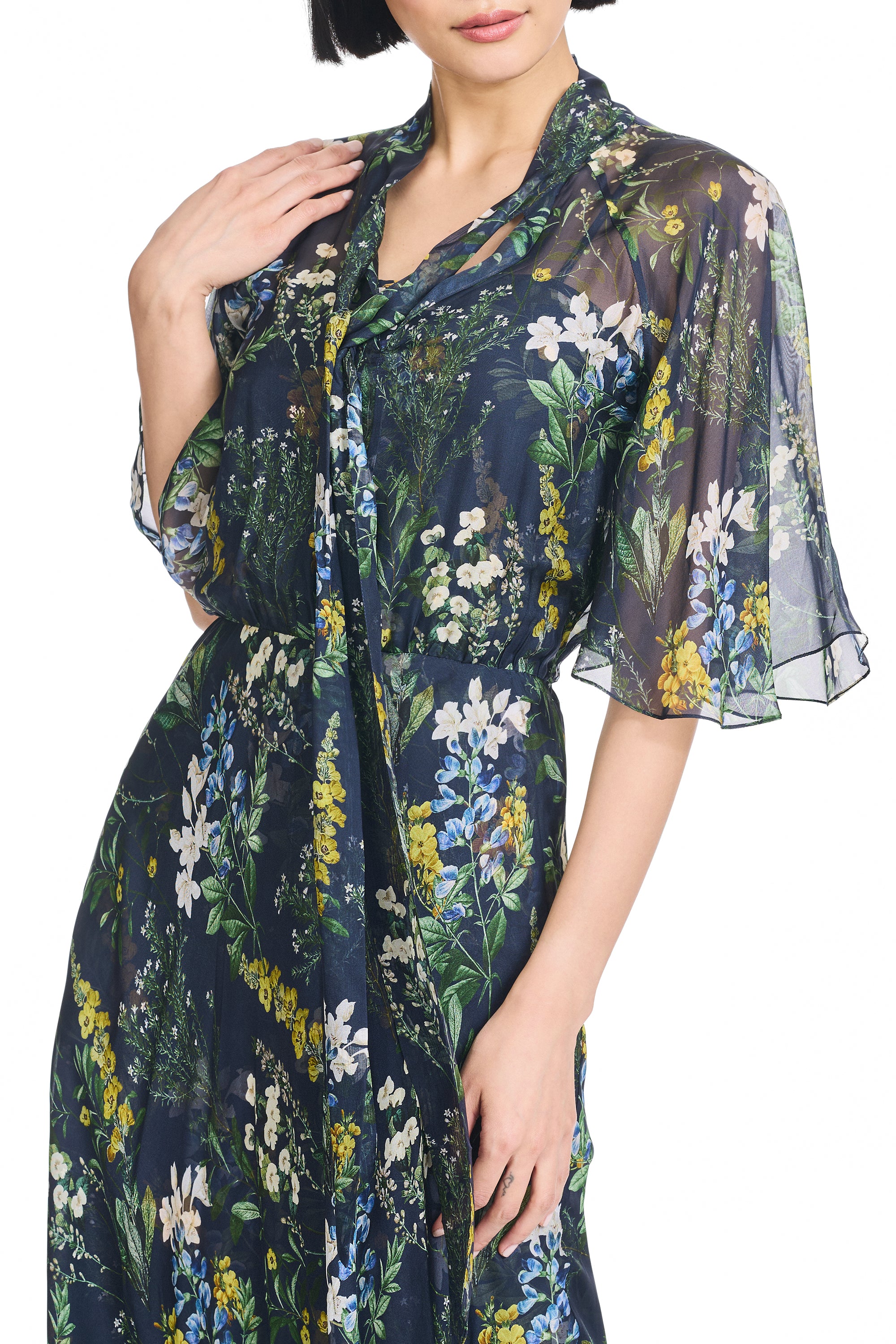 Aurelia gown nocturne wildflowers