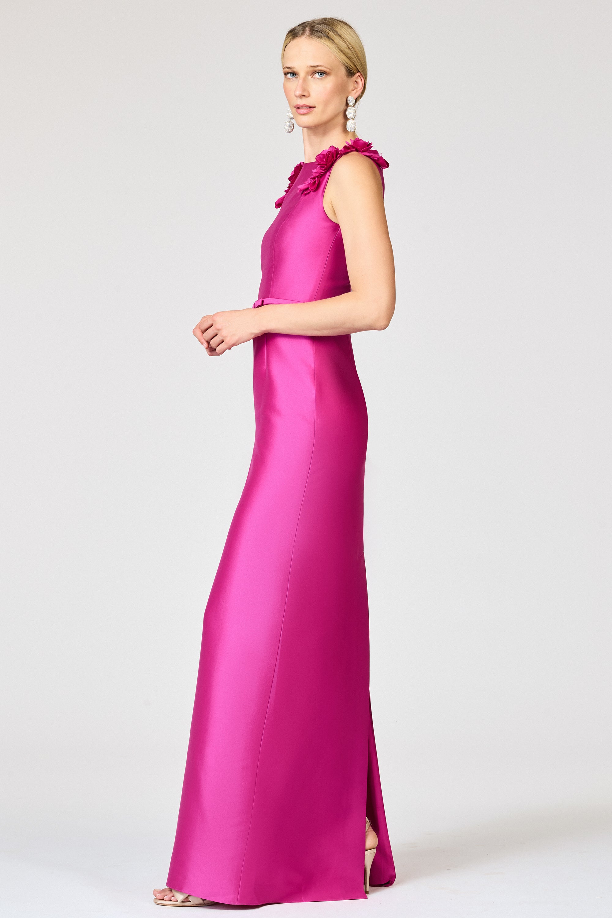 THEA GOWN - MAGENTA