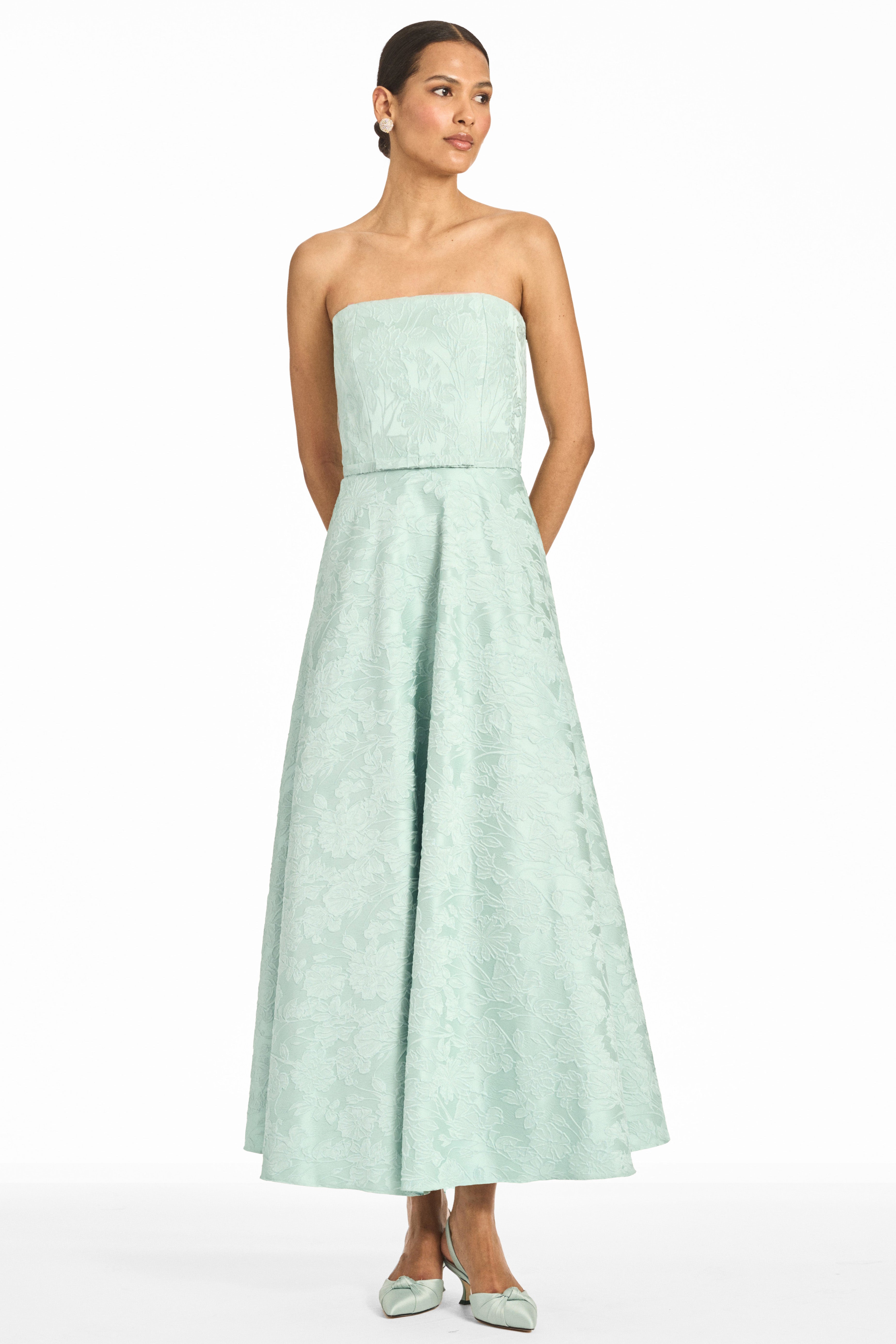 DARIAN DRESS - CELADON
