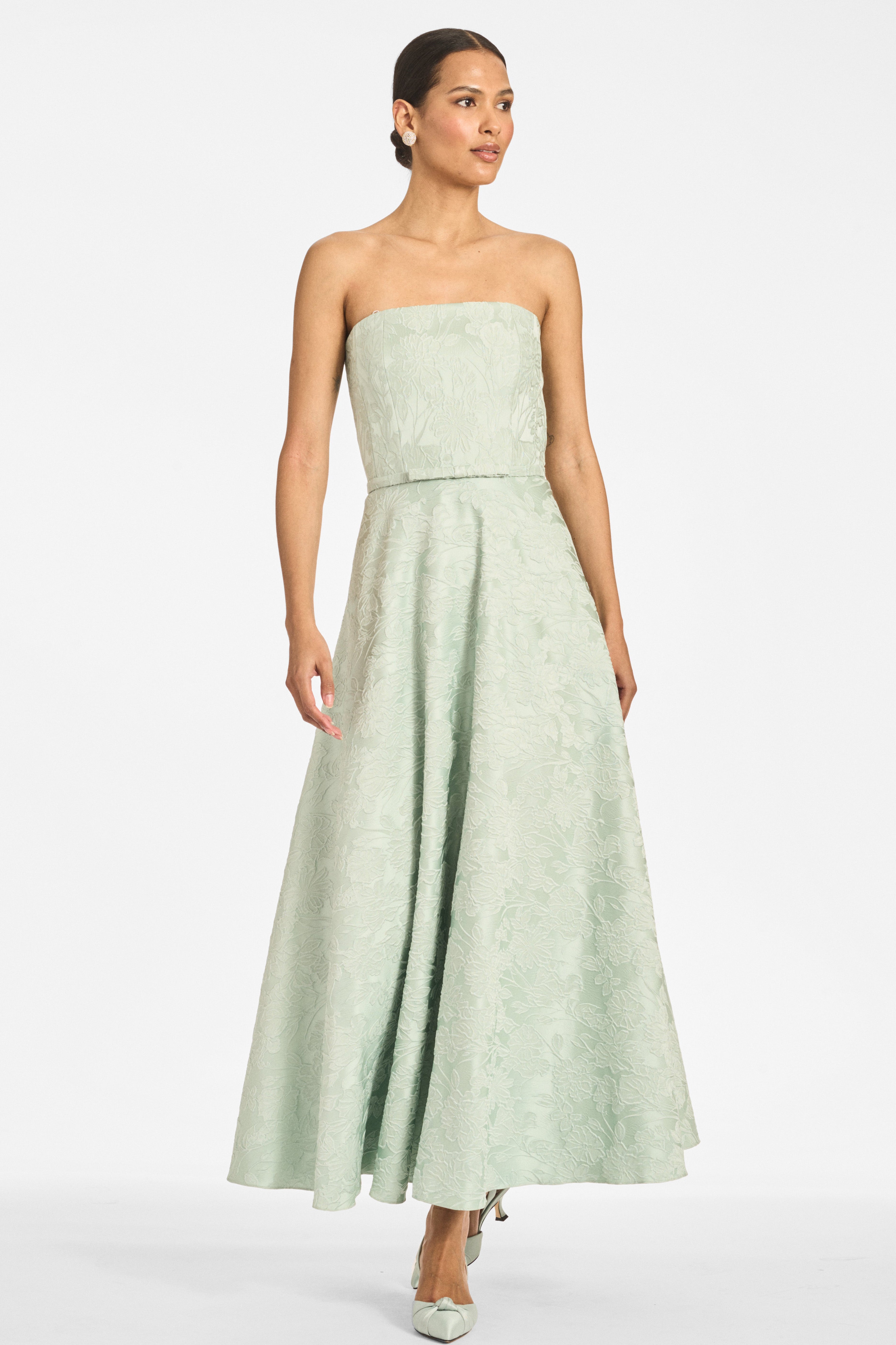DARIAN DRESS - CELADON