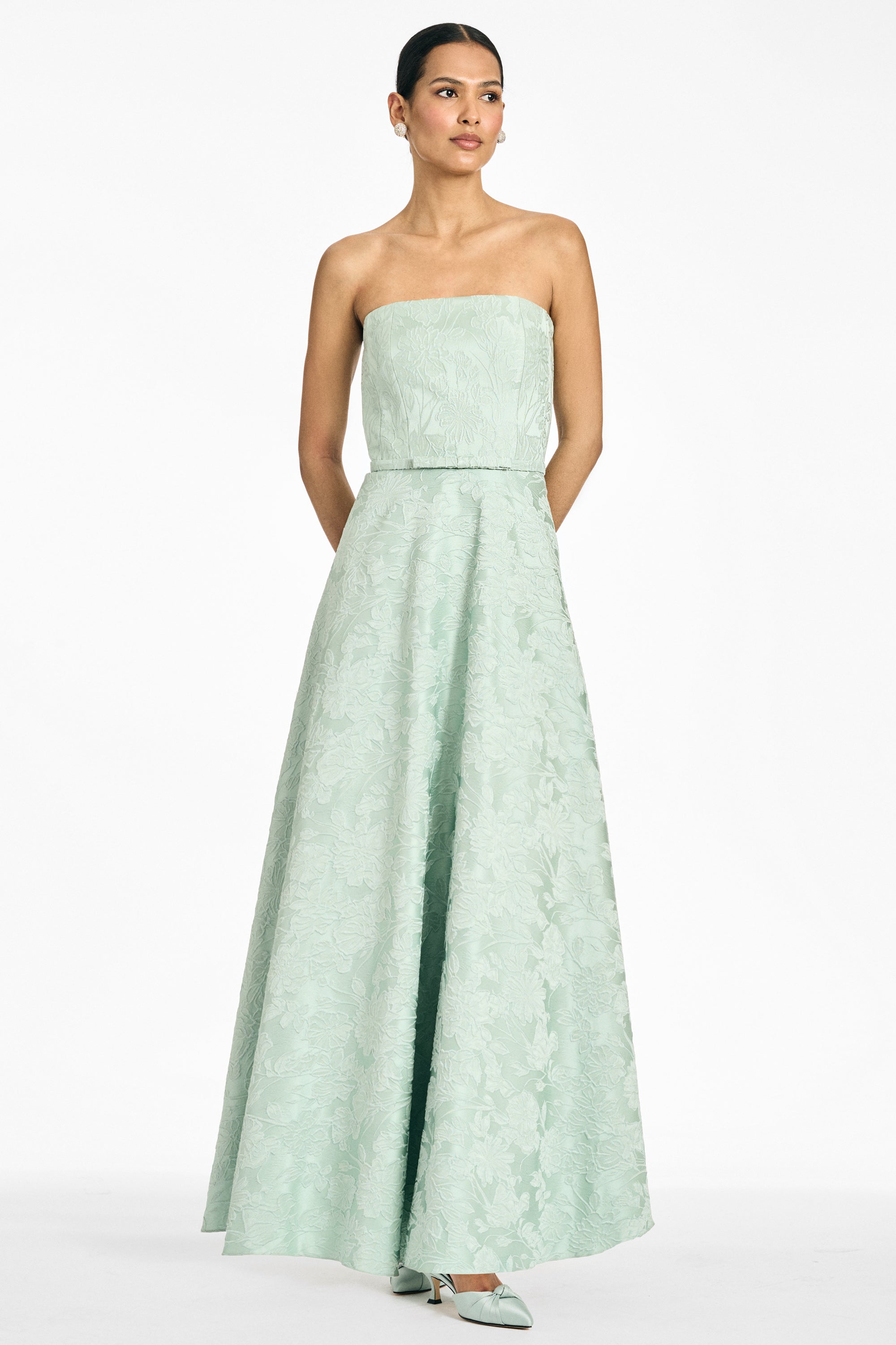 DARIAN DRESS - CELADON